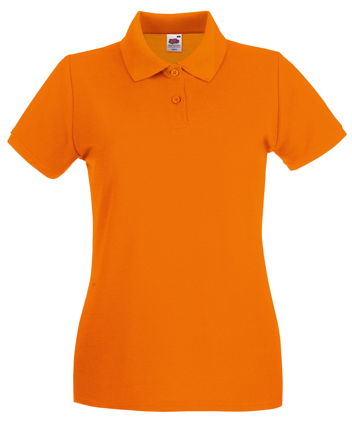 Women's premium polo - Orange