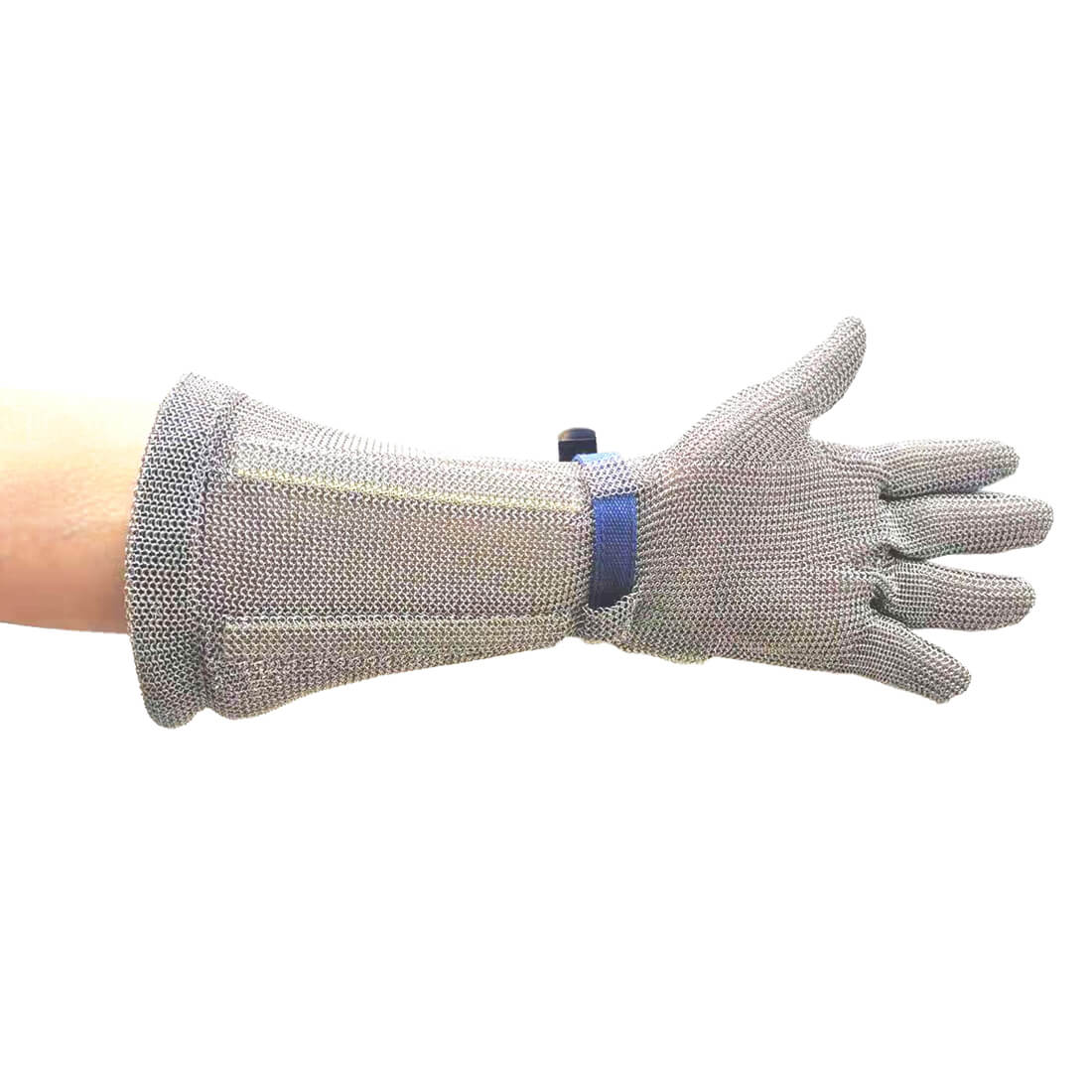 Chainmail Gauntlet 45cm - Silver