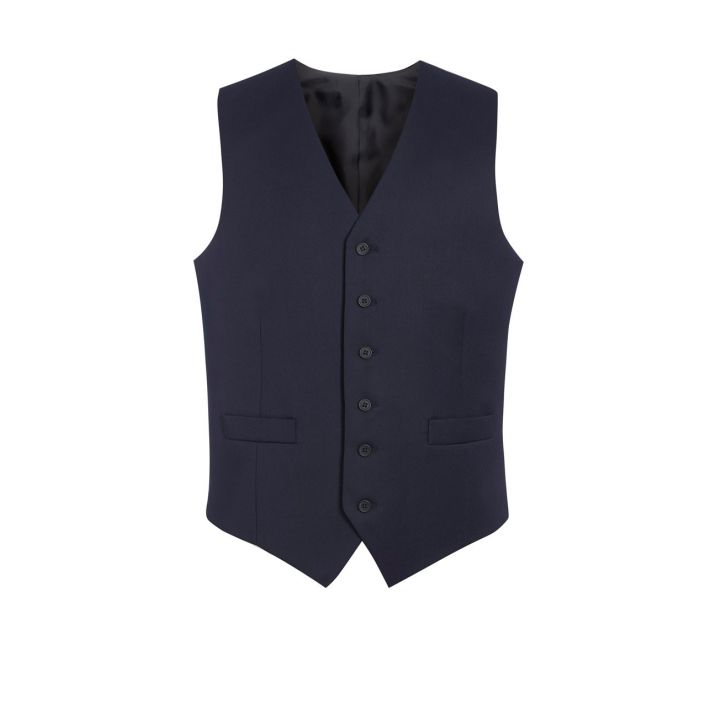 Gamma Waistcoat Black - Navy