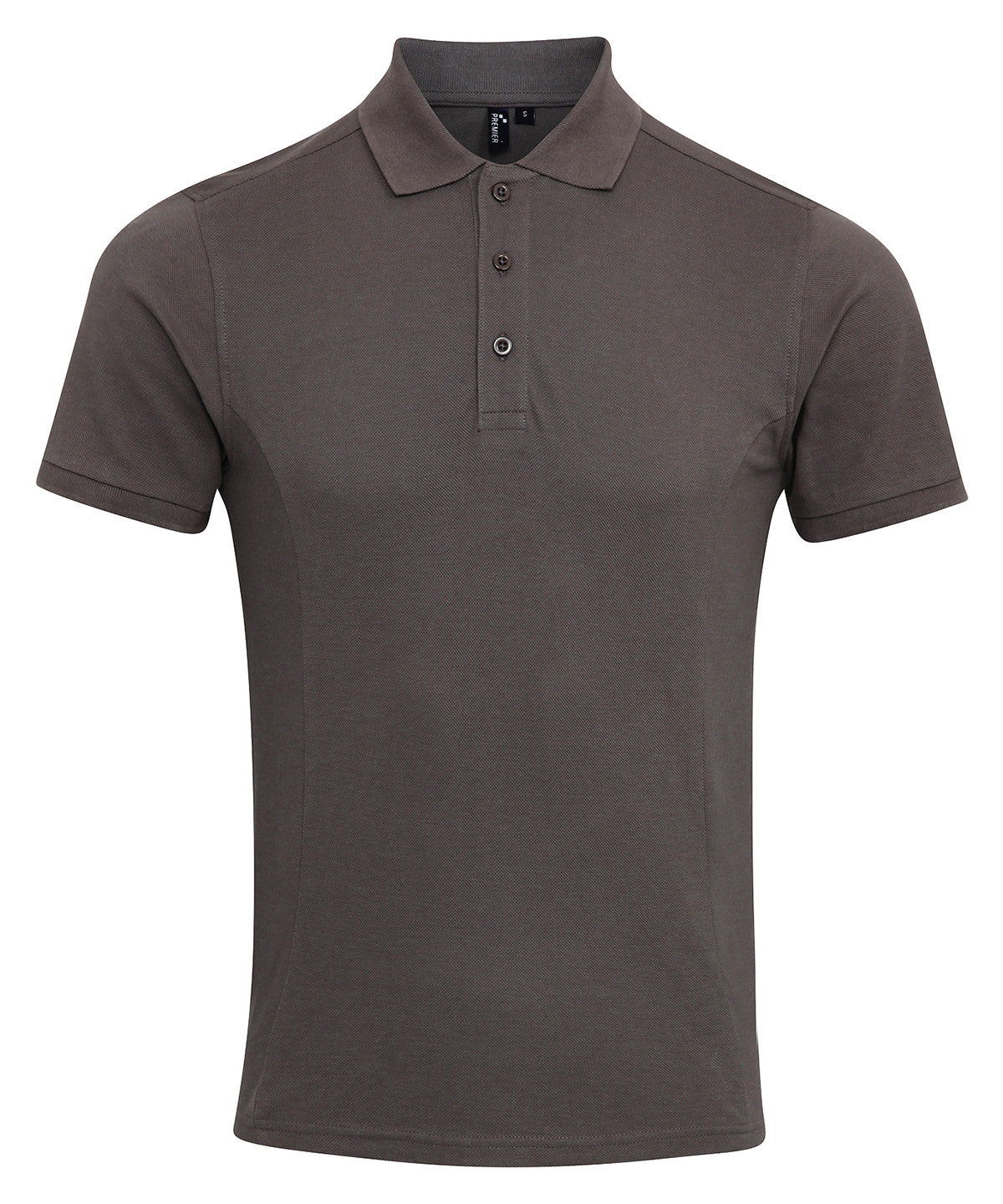 Coolchecker® plus piqué polo with CoolPlus® - Dark Grey