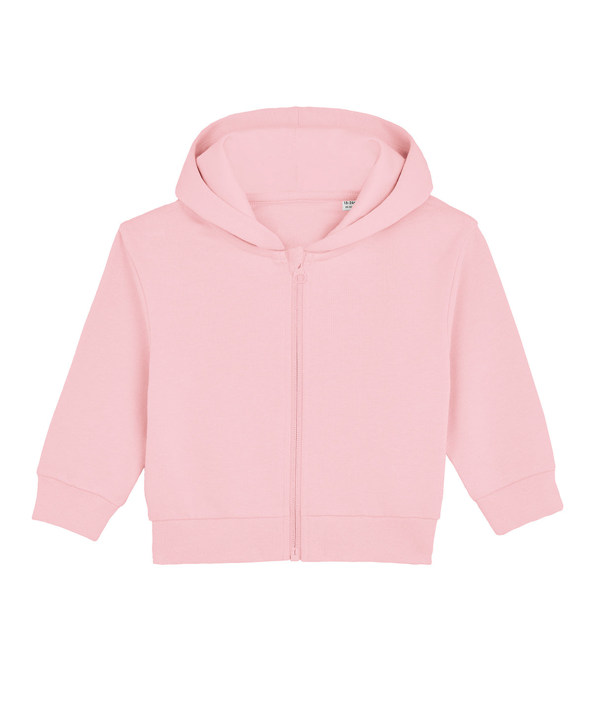 Baby Connector hoodie zip-through sweatshirt (STSB105) - Cotton Pink