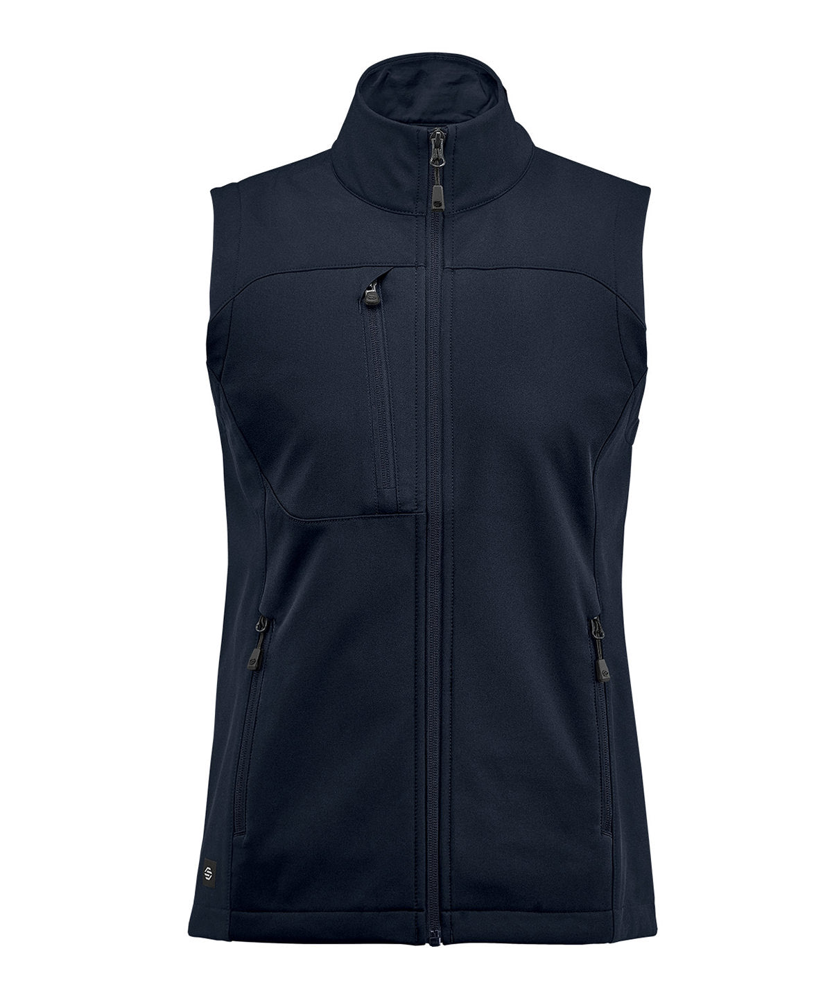 Women’s Cascades softshell vest - Navy