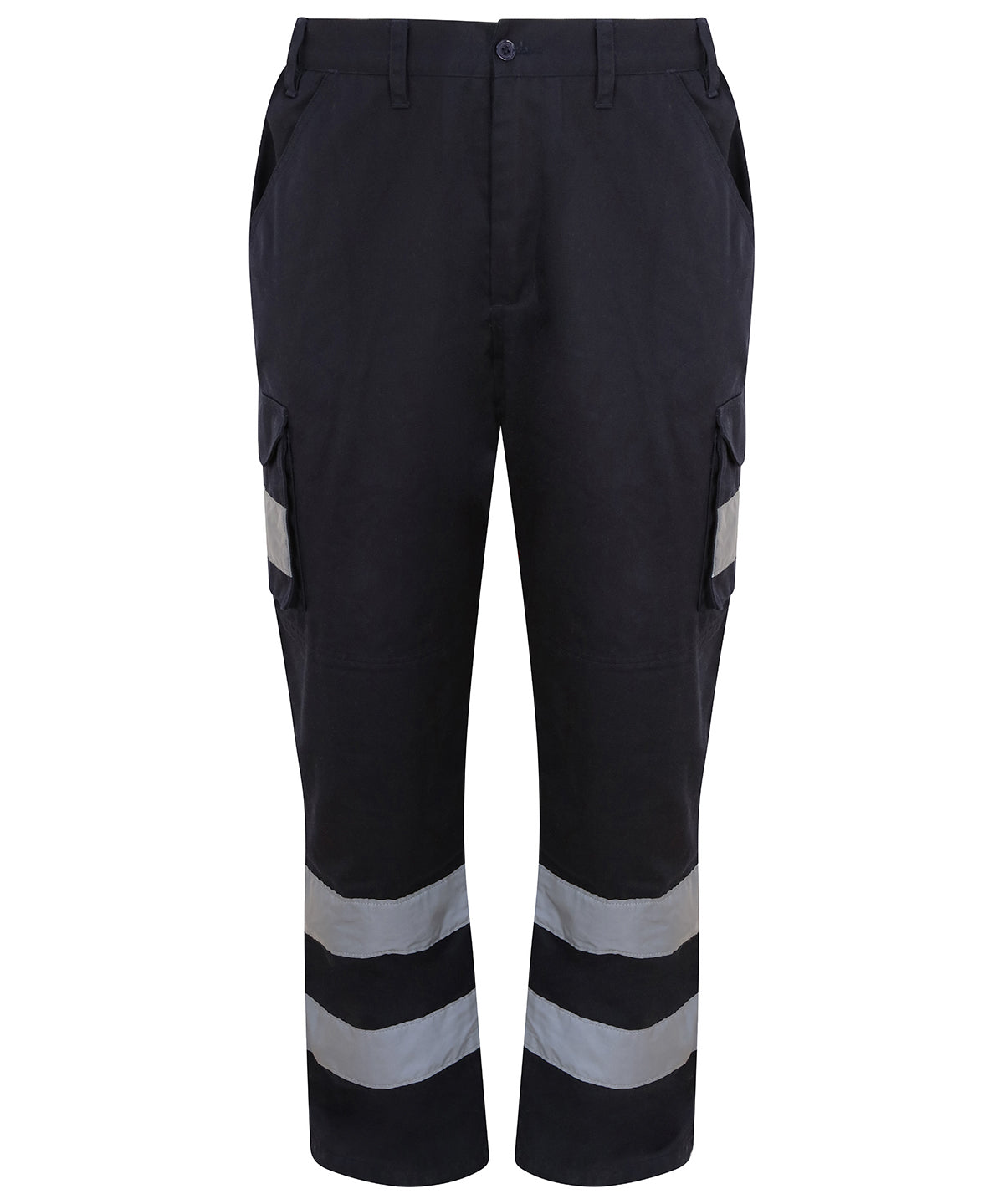 Hi-Vis Cargo Trousers - Navy