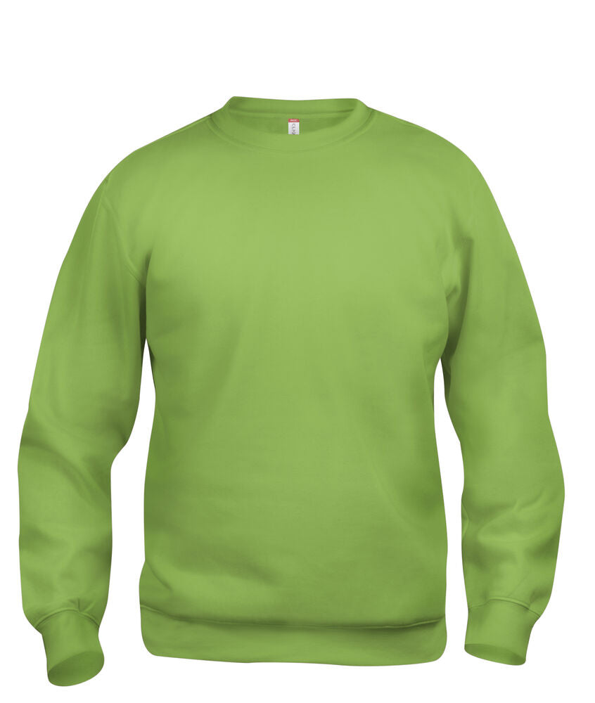 Basic Roundneck Sweatshirt - Light Green
