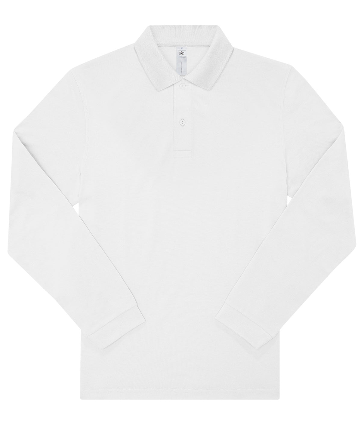 B&C My Polo 180 LSL - White