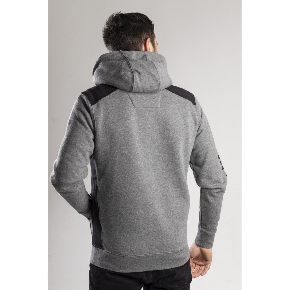 Caterpillar Mens Logo Panel Hooded Sweashirt Hoodie Black