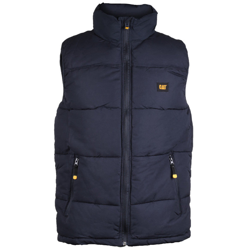 CAT Caterpillar Mens C430 Padded Arctic Workear Gilet Bodywarmer