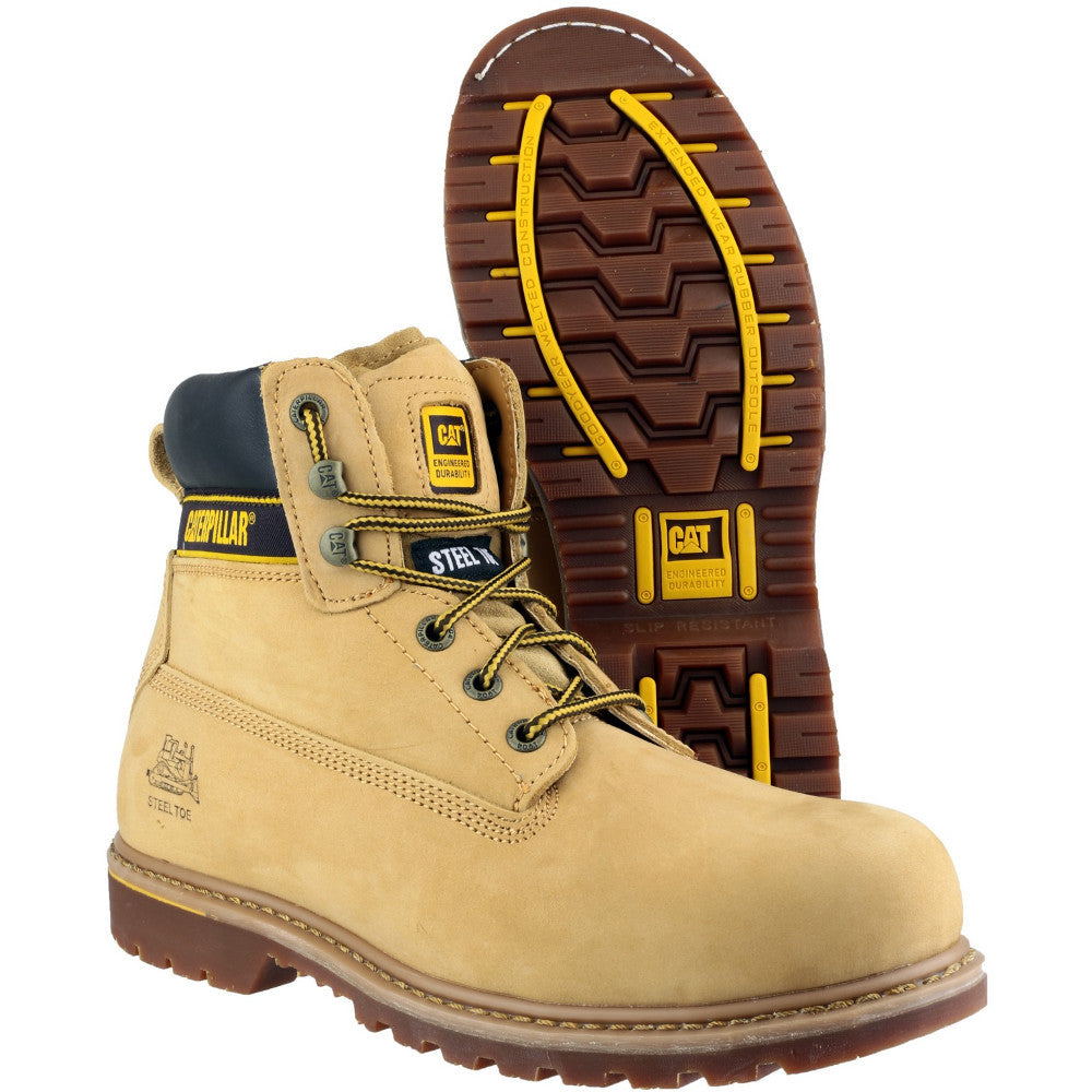 CAT Workwear Mens Workwear Holton Compression Resistant Safety Boots