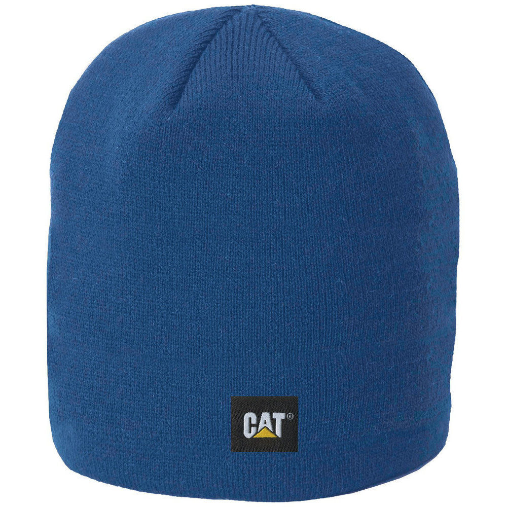 CAT Workwear Mens & Womens/Ladies 100% Acrylic Logo Knit Cap
