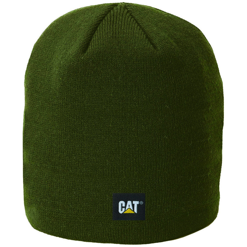 CAT Workwear Mens & Womens/Ladies 100% Acrylic Logo Knit Cap