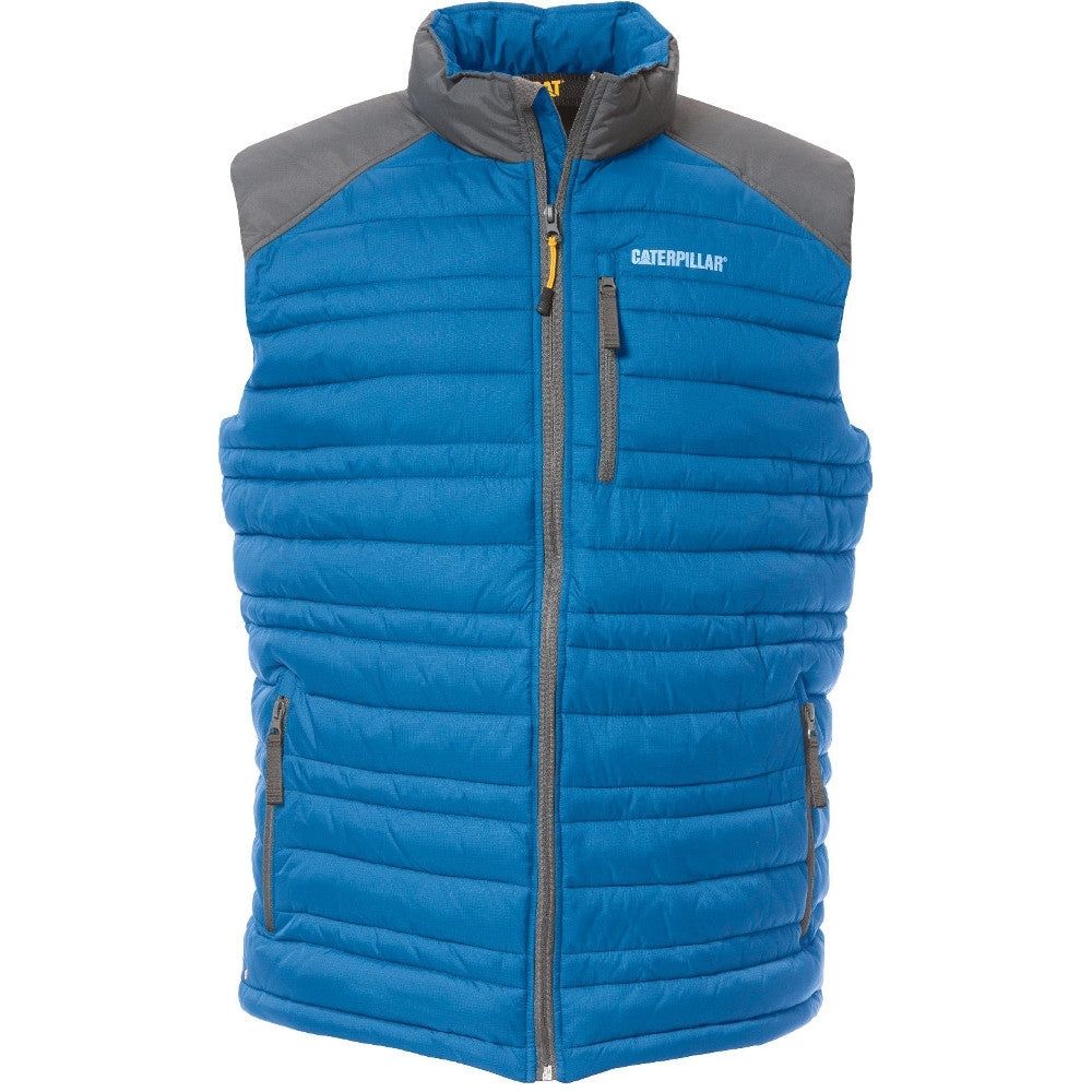 CAT Workwear Mens Defender Water Resistant Insulated Nylon Vest