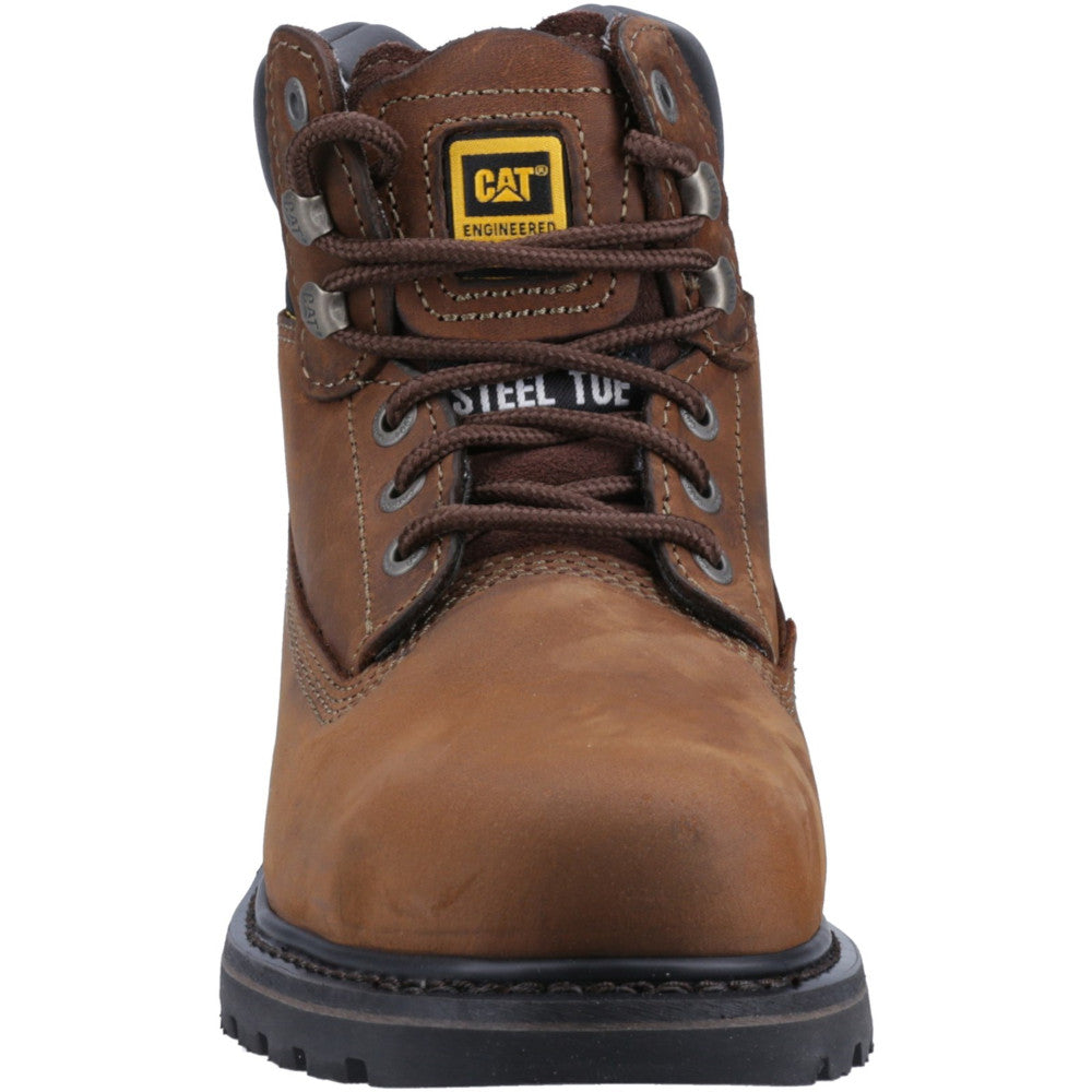 Caterpillar Mens Holton SB Safety Work Boots Brown