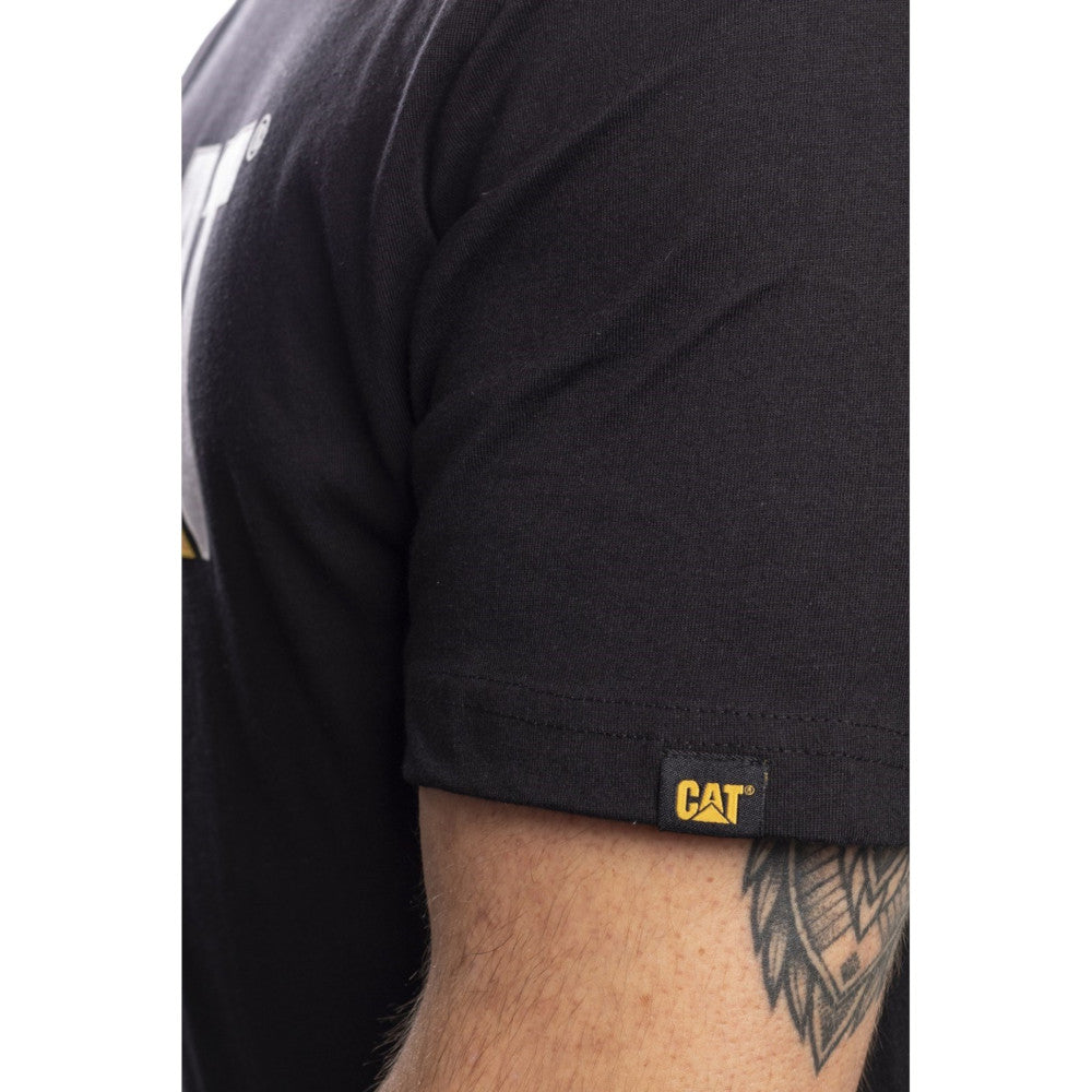 CAT Workwear Mens Classic Trademark Durable Shape Retaining T-Shirt