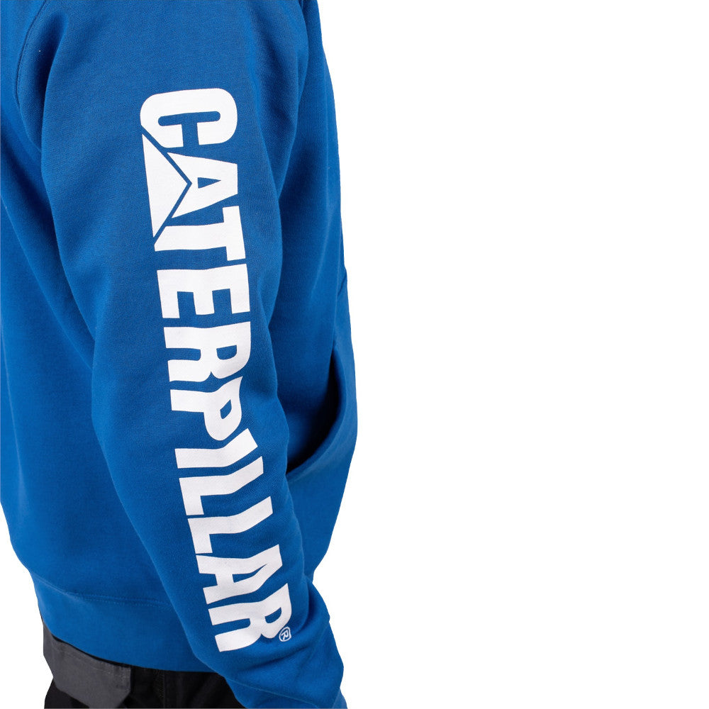 CAT Workwear Mens Trademark Banner Hooded Sweatshirt