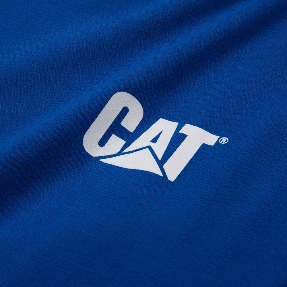 CAT Workwear Mens Trademark Banner Long Sleeve T Shirt