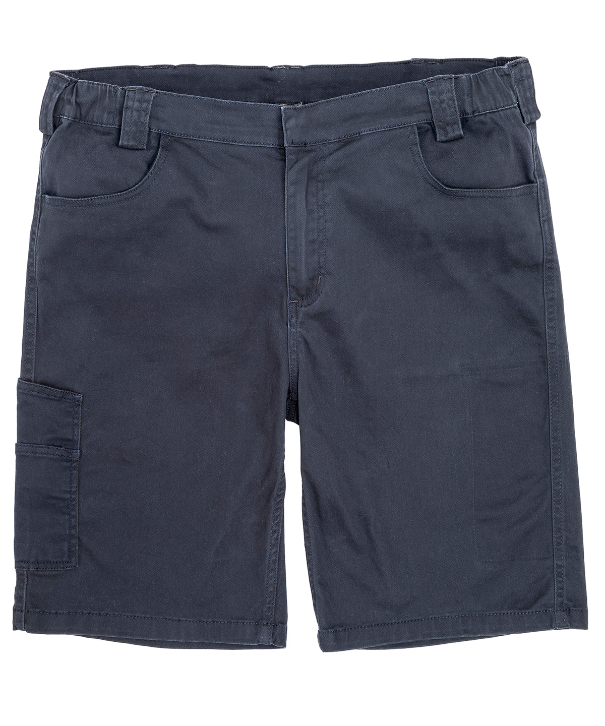 Super-stretch slim chino shorts - Navy