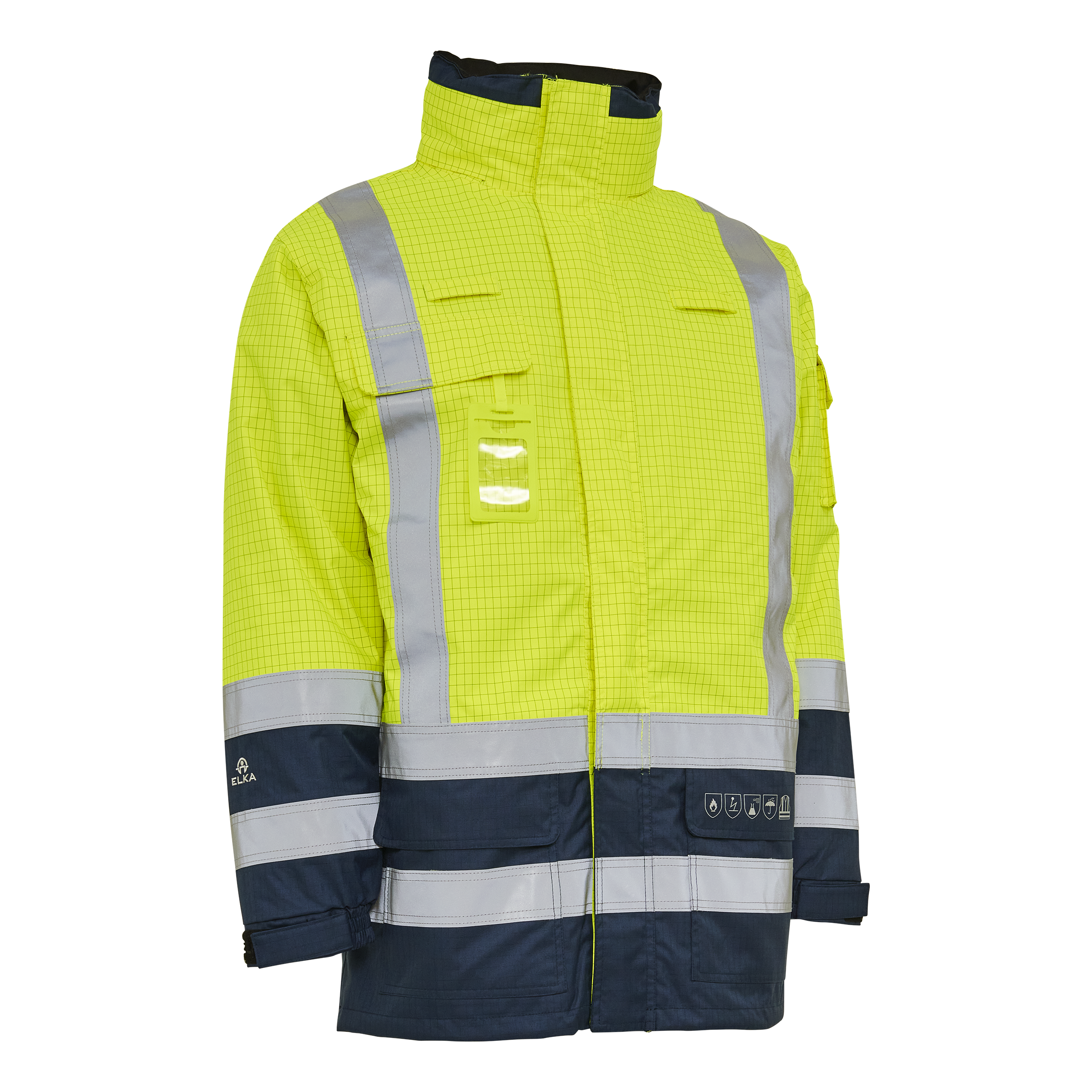 Securetech Multinorm Shell Jacket - Fl. Yell/Navy
