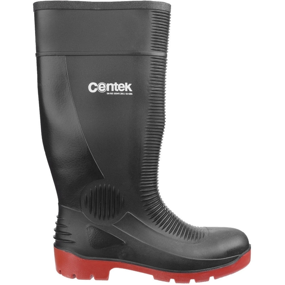 Centek Mens FS338 Compactor Waterproof Safety Wellington Boots