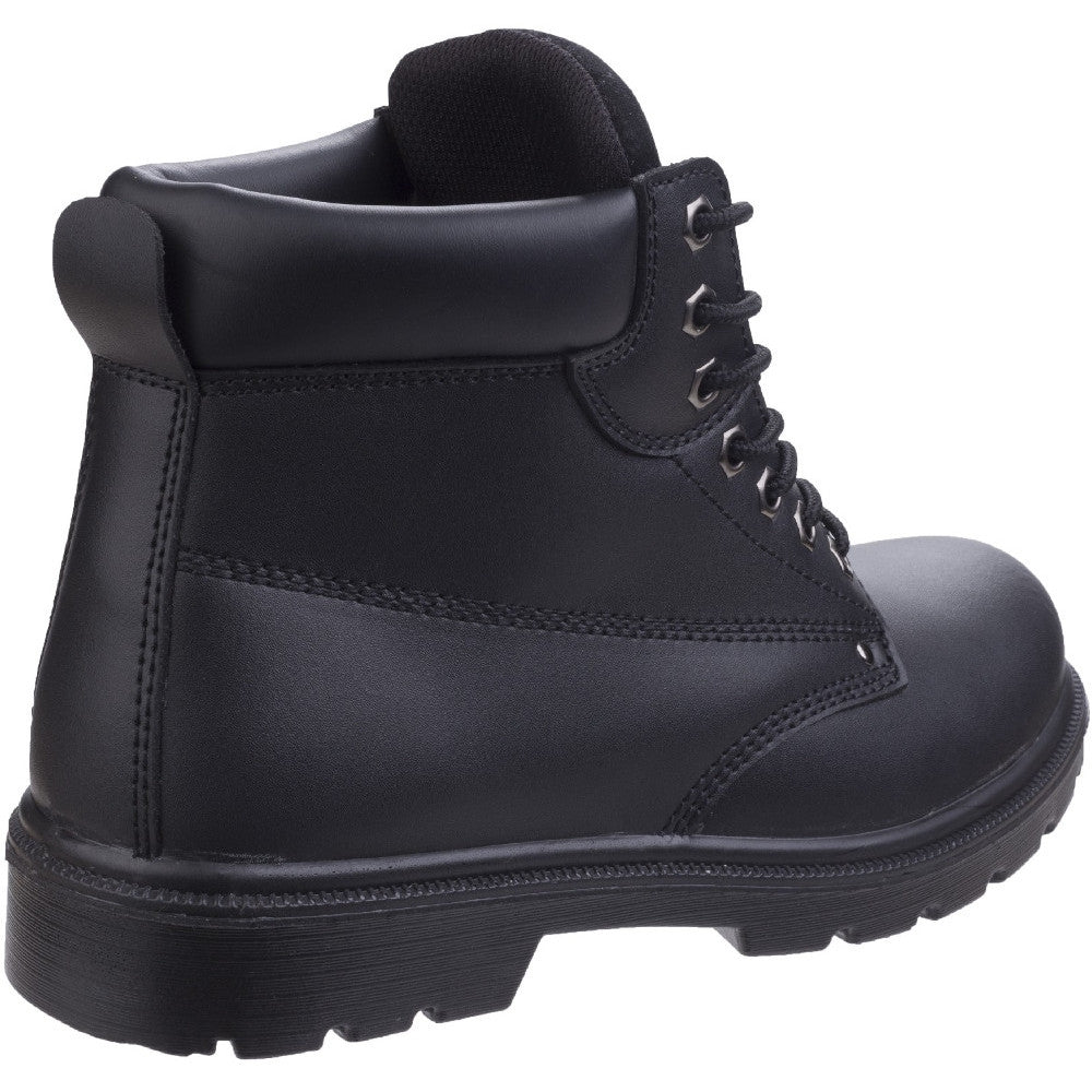 Centek Mens FS331 Classic Ankle S3 Lace Up Leather Black Safety Boots