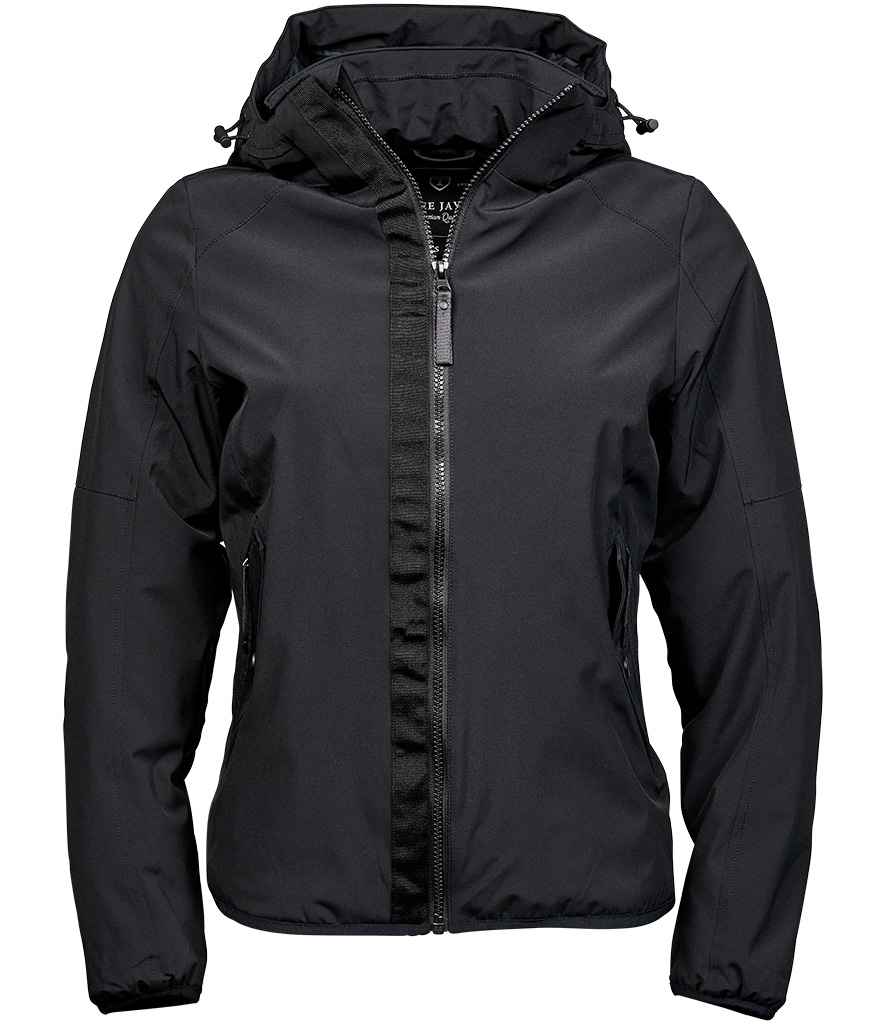 Tee Jays Ladies Urban Adventure Shell Jacket - Black