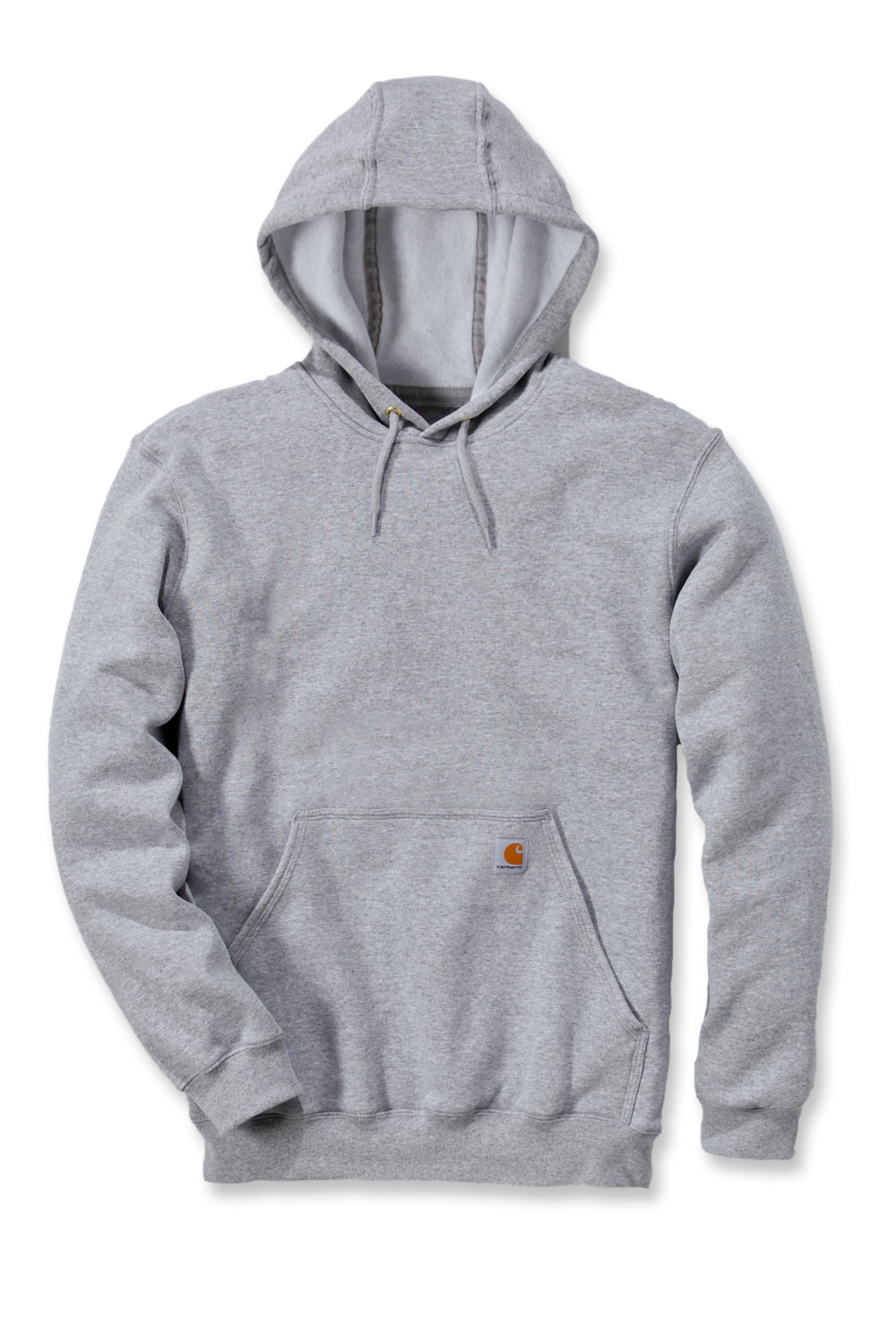 Loose Fit Midweight Hooded Sweatshirt - Heather Gray