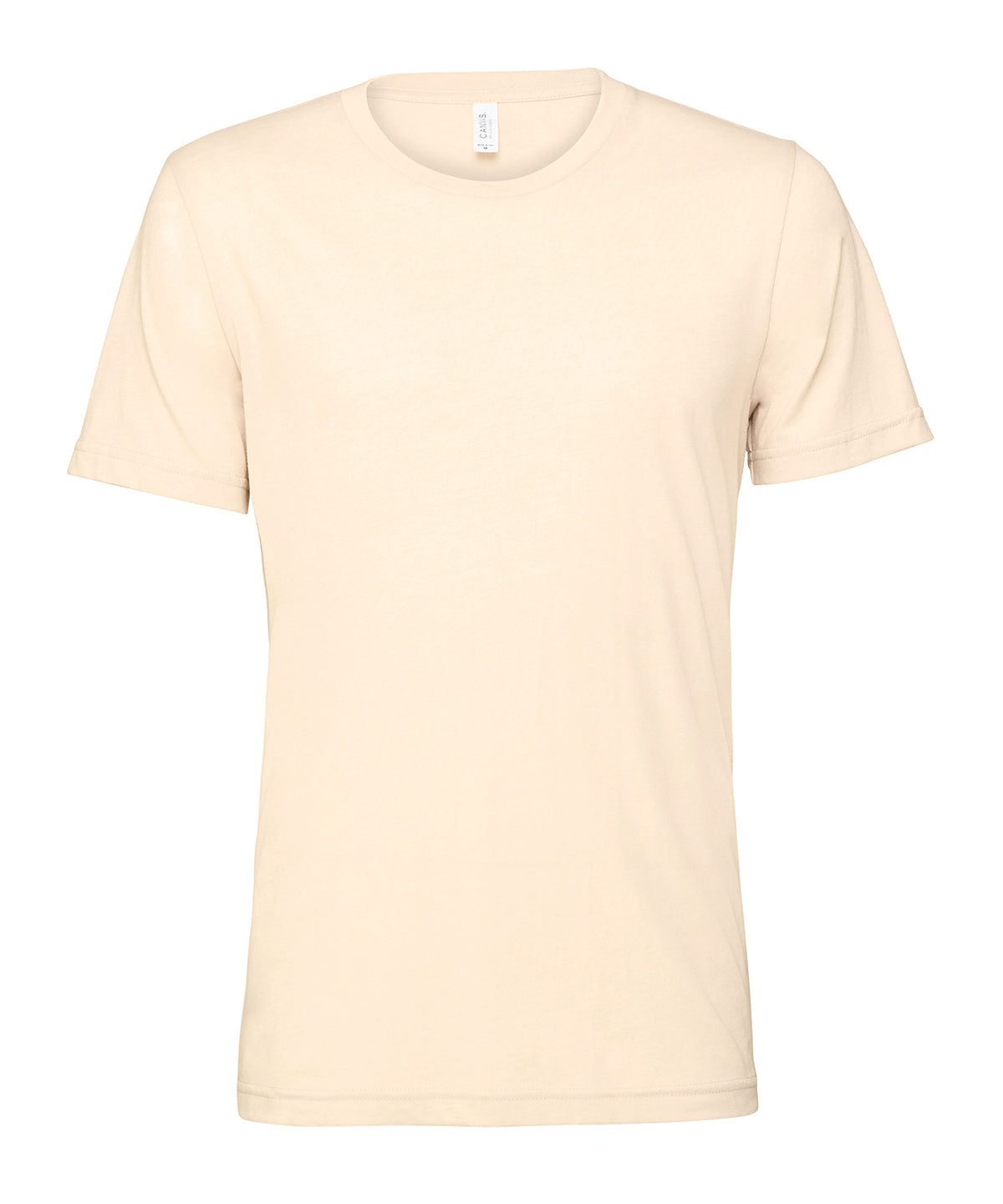 Unisex heather CVC short sleeve t-shirt - Heather Dust