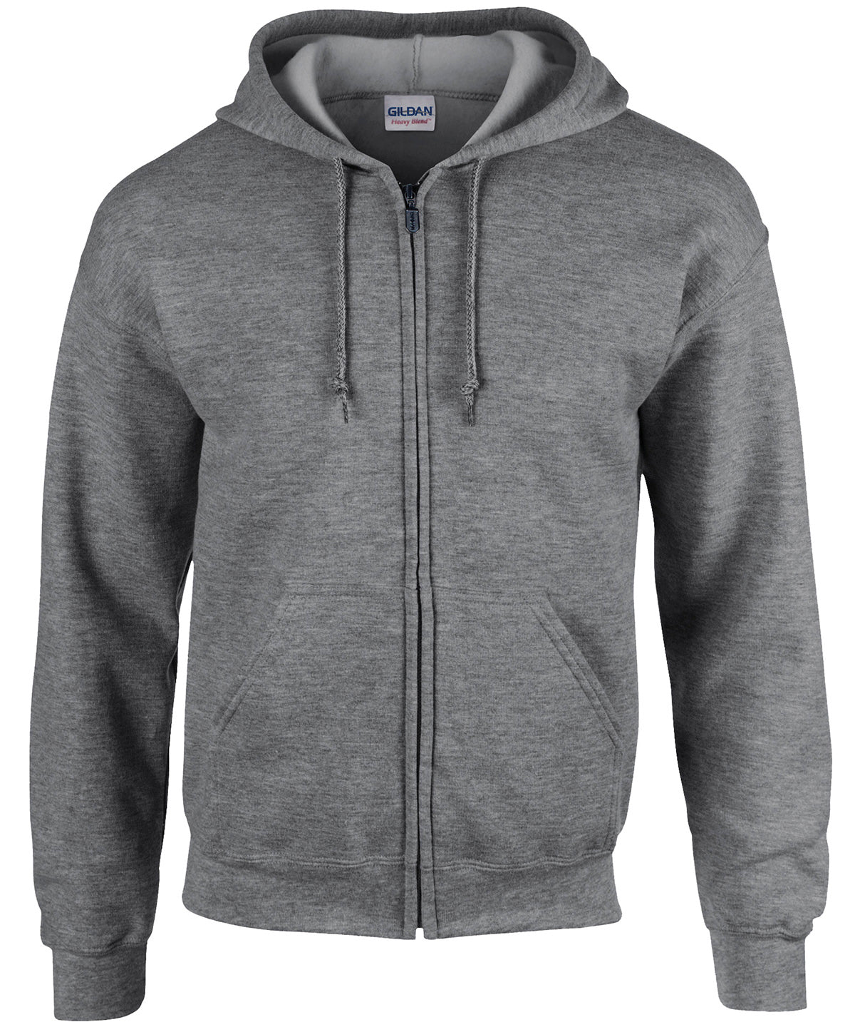 Heavy Blend™ full zip hooded sweatshirt - Graphite Heather