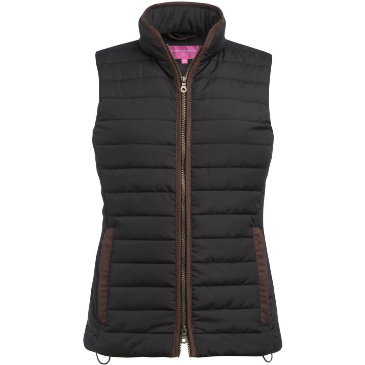 Madison Quilted Gilet - Black