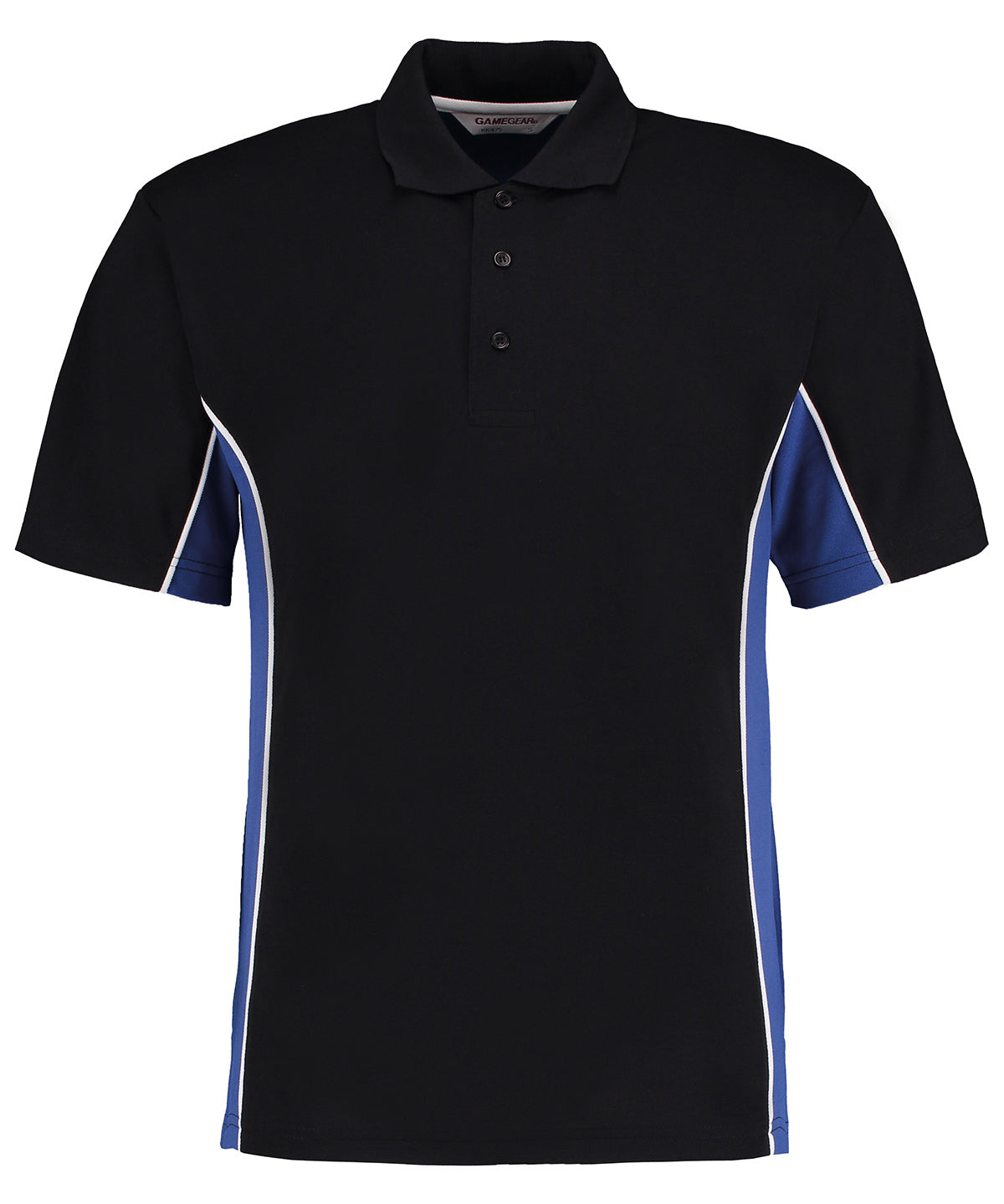 Track polo (classic fit) - Black/Royal/White