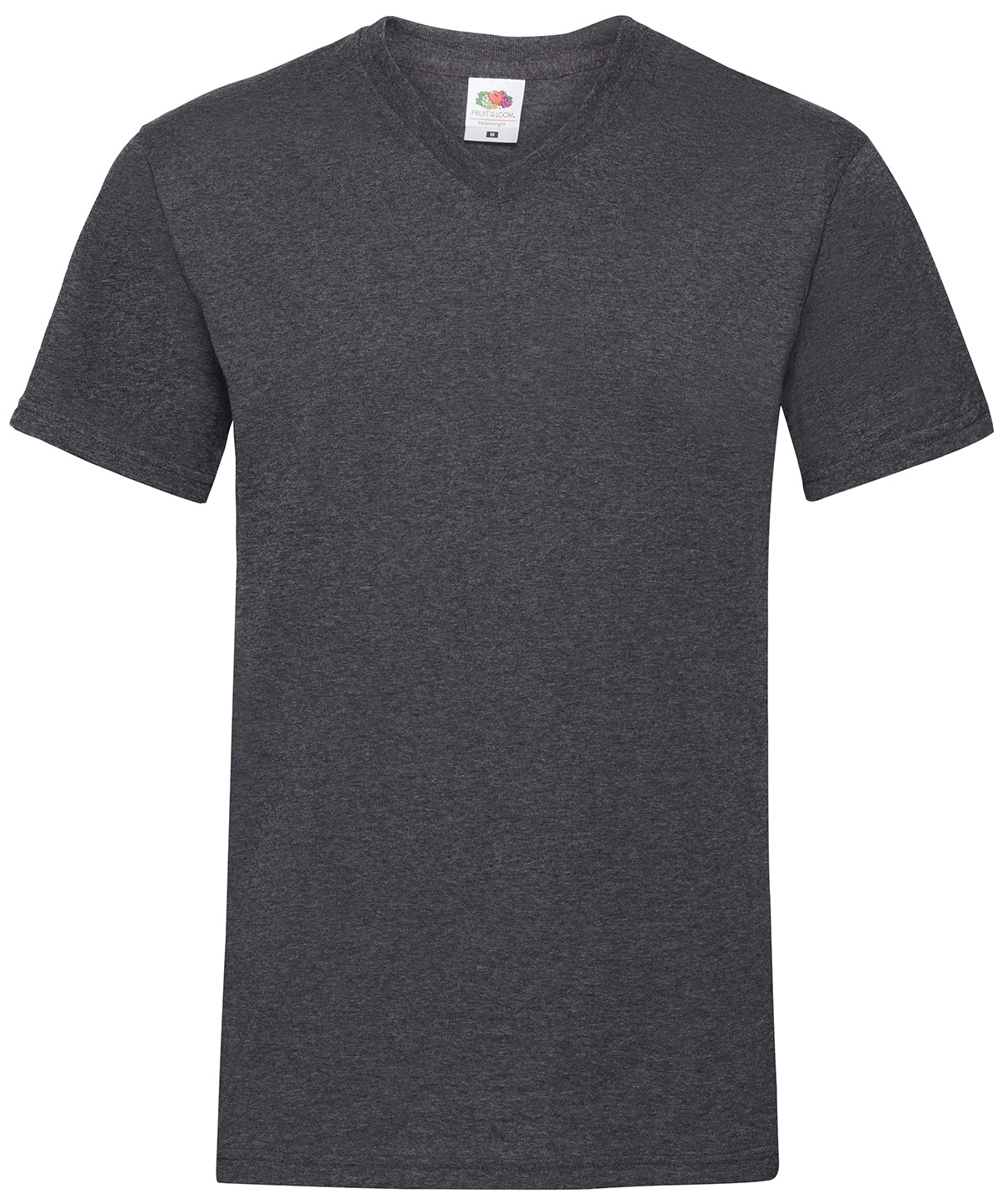 Valueweight v-neck T - Dark Heather Grey