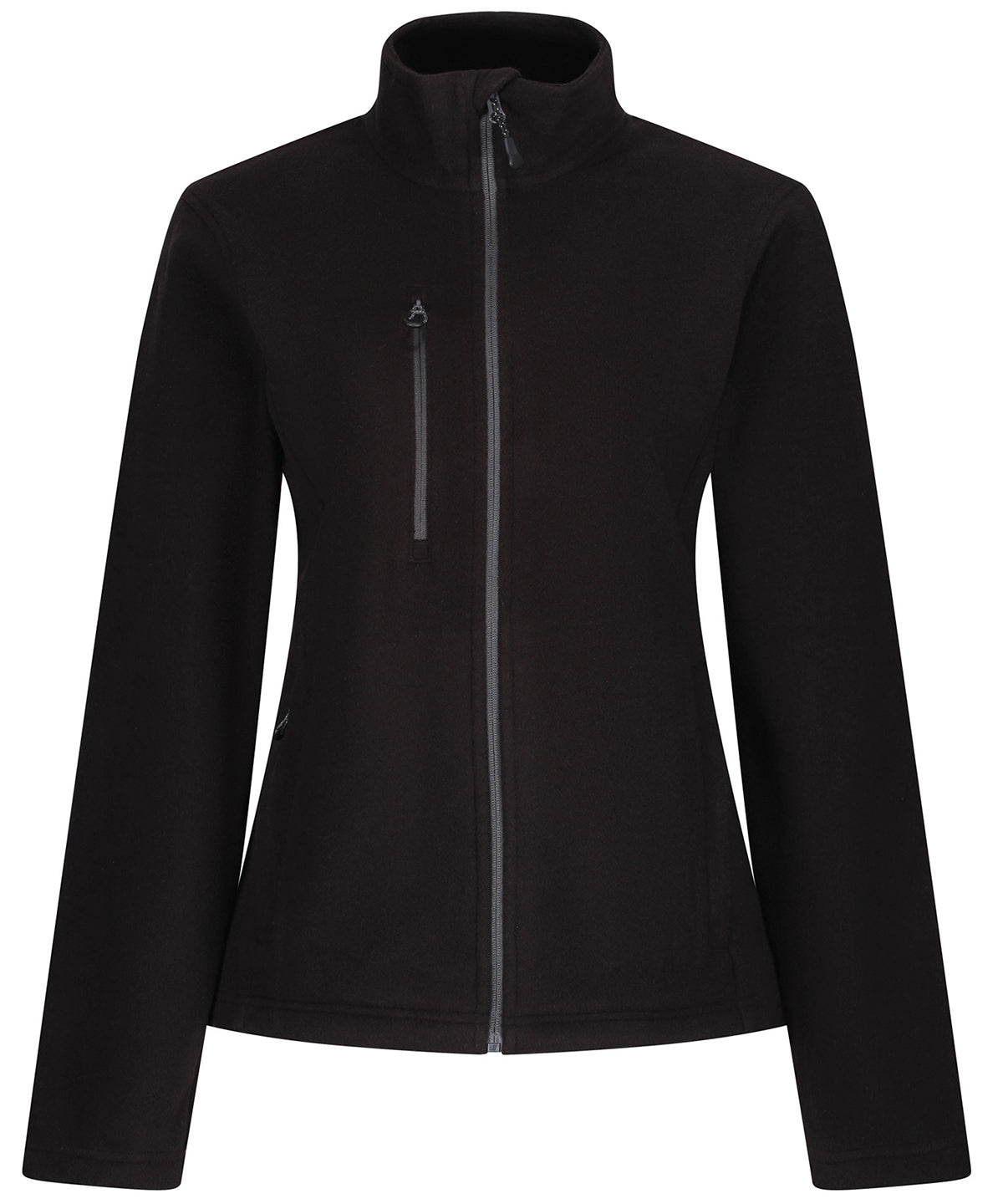 Women's Honestly Made Recycled Full-zip Fleece - Black