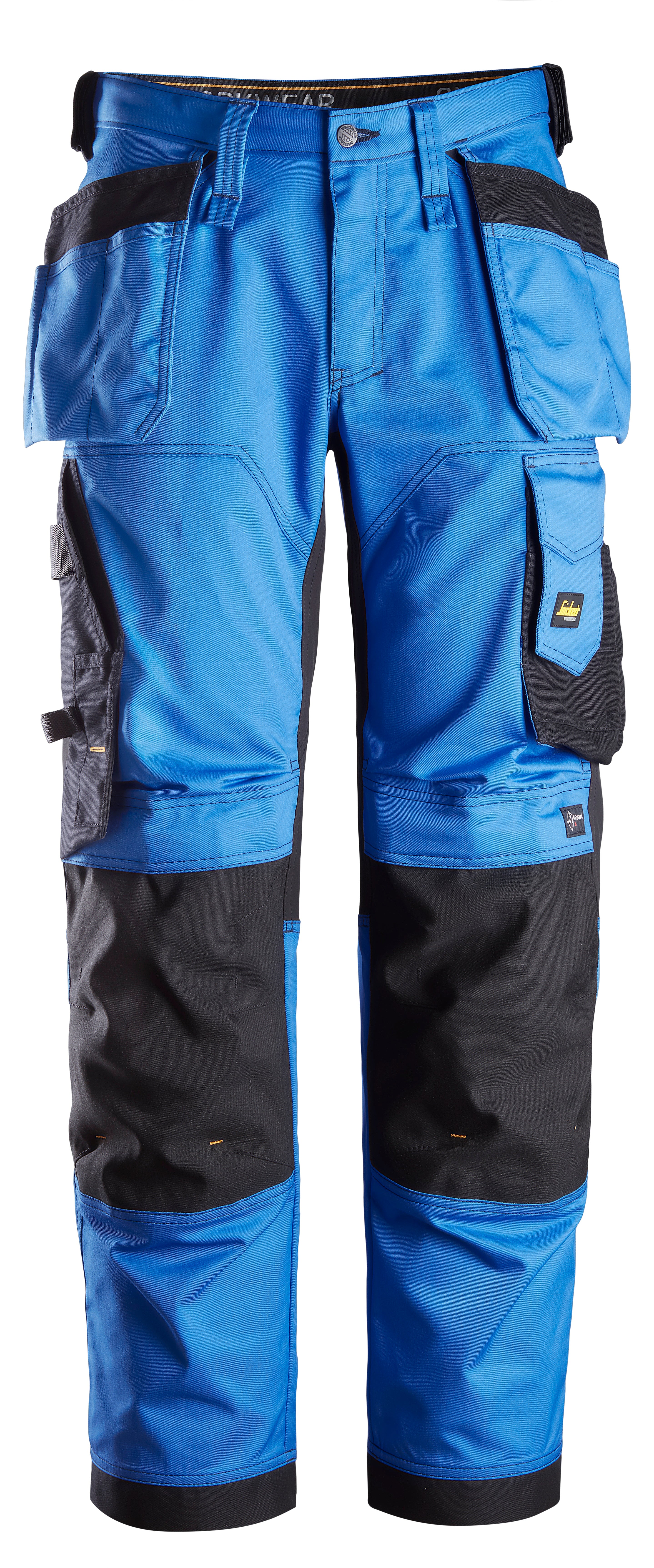 AllroundWork Stretch Loose Fit Trousers+ Holster Pockets - True Blue\Black - 5604