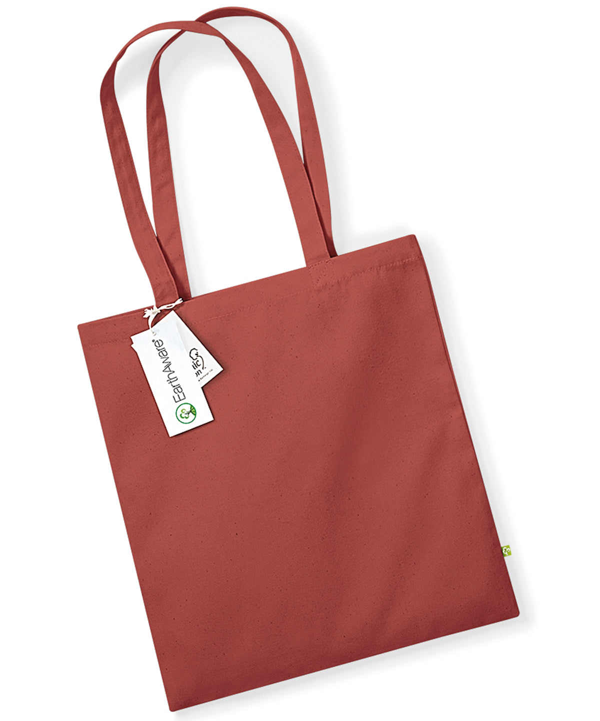 EarthAware® organic bag for life - Orange Rust
