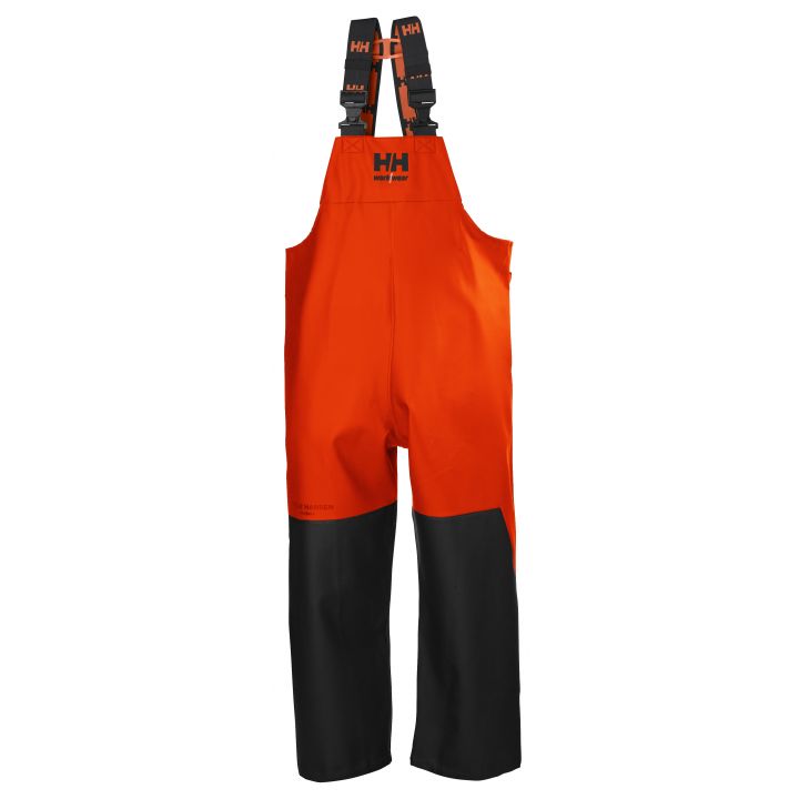 STORM RAIN BIB - 299 DARK ORANGE/BLACK