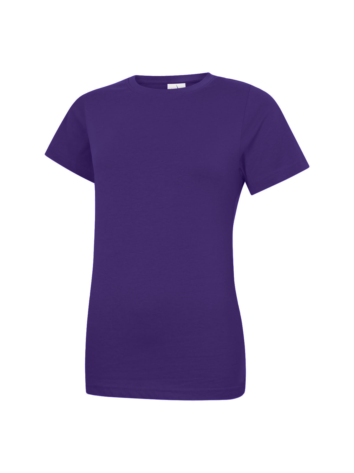 Ladies Classic Crew Neck T-Shirt - Purple