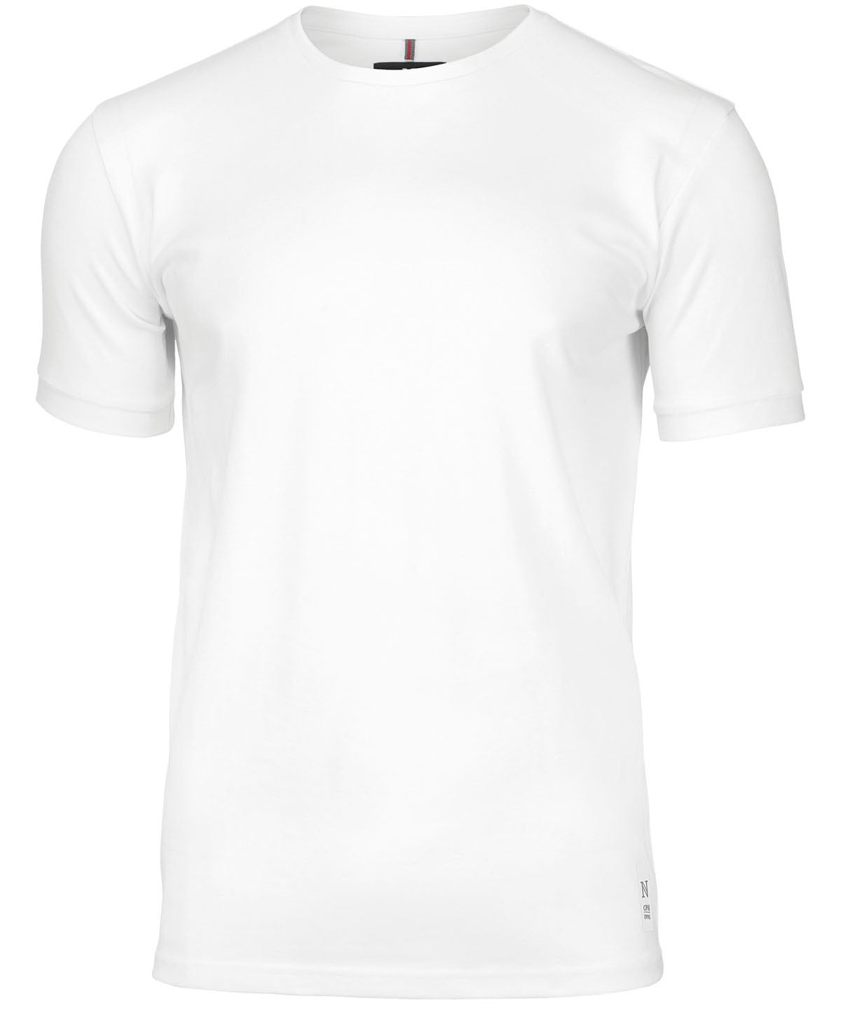 Danbury piqué tee - White