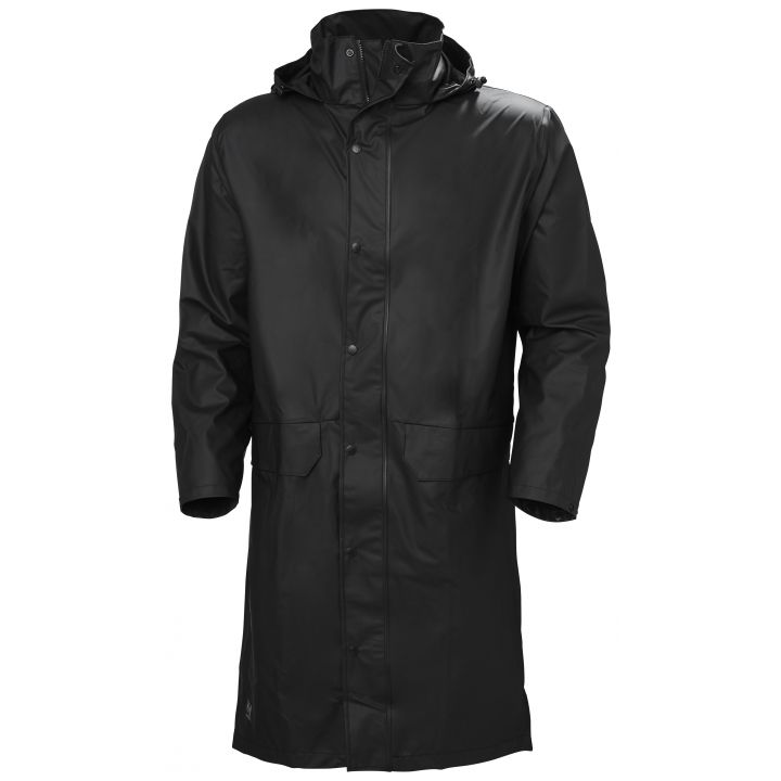 VOSS RAIN COAT - 990 BLACK