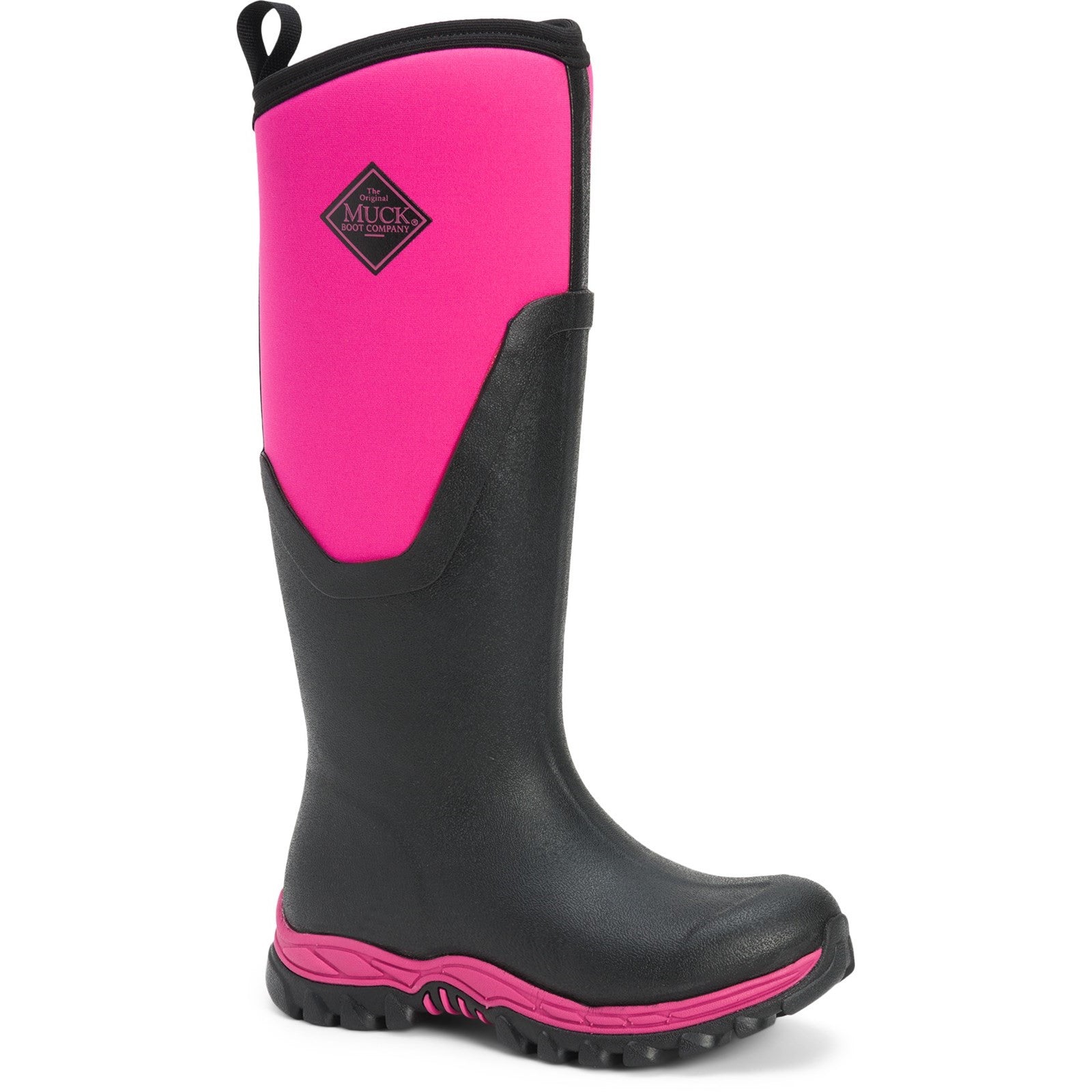 MB Arctic Sport II Tall Wellingtons - Black/Pink