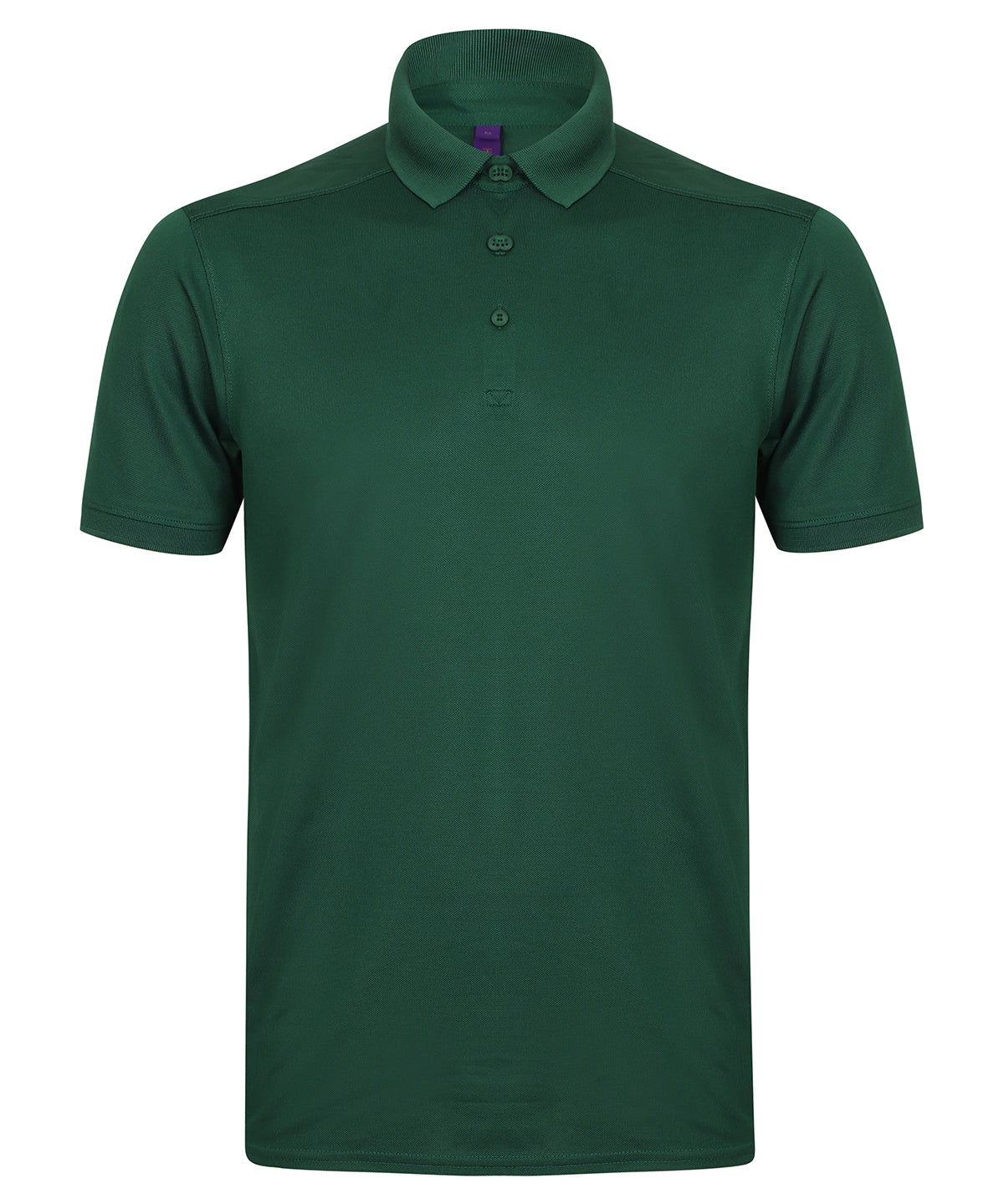 Stretch polo shirt with wicking finish (slim fit) - Bottle