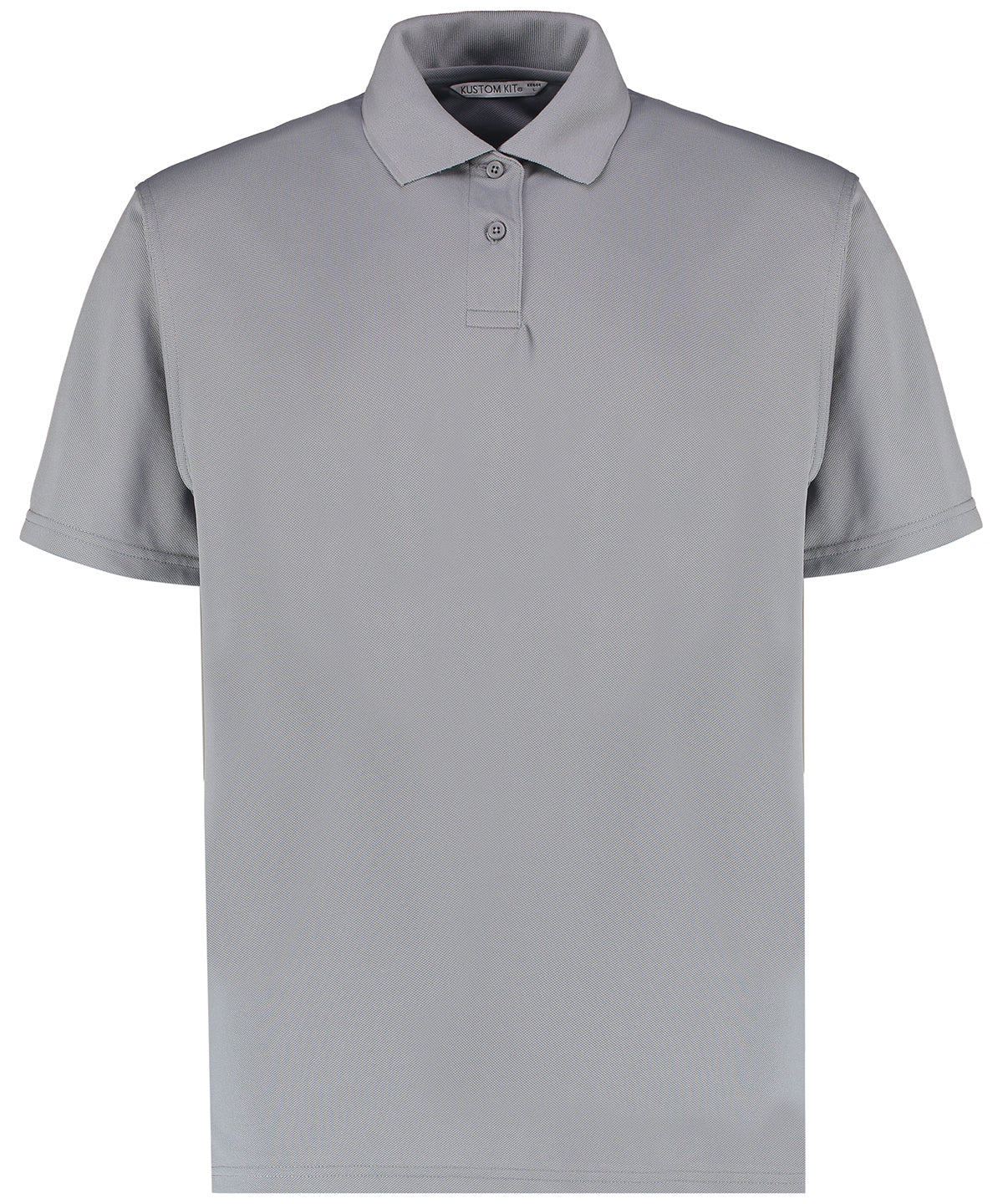 Cooltex® plus piqué polo (regular fit) - Heather Grey Solid