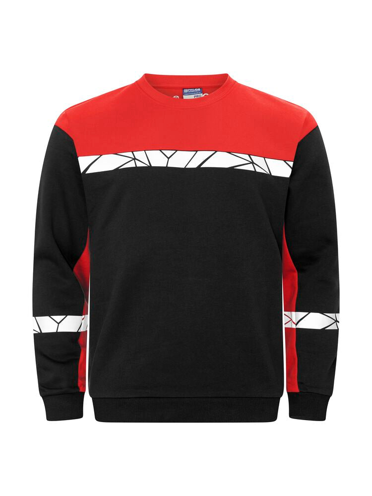 7101 SWEATSHIRT
7101 SWEATSHIRT 9910-VIZ - Black/Red