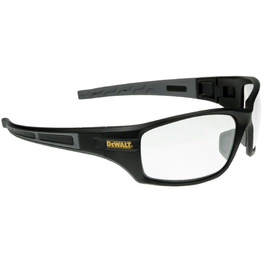 Dewalt Mens DeWalt Auger Full-Frame Rubber Safety Glasses