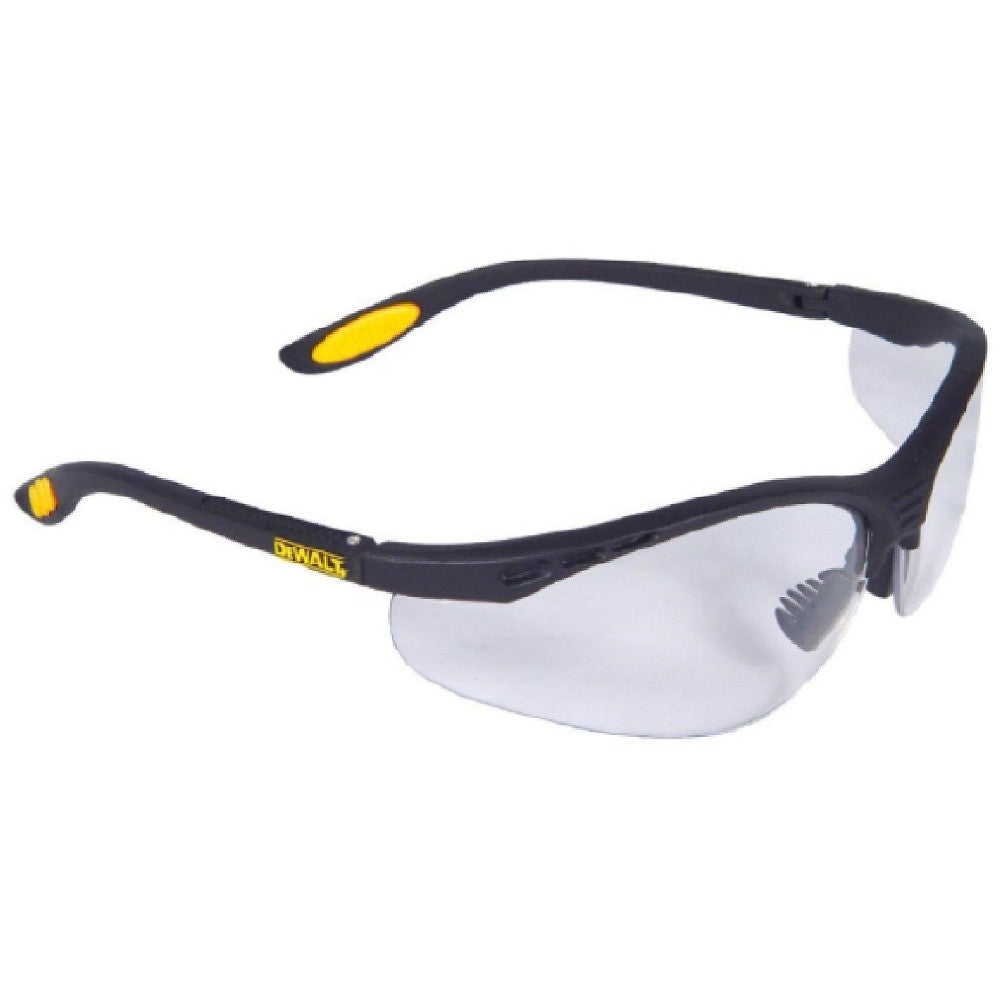 Dewalt Mens DeWalt Semi-Frame Reinforcer Safety Glasses