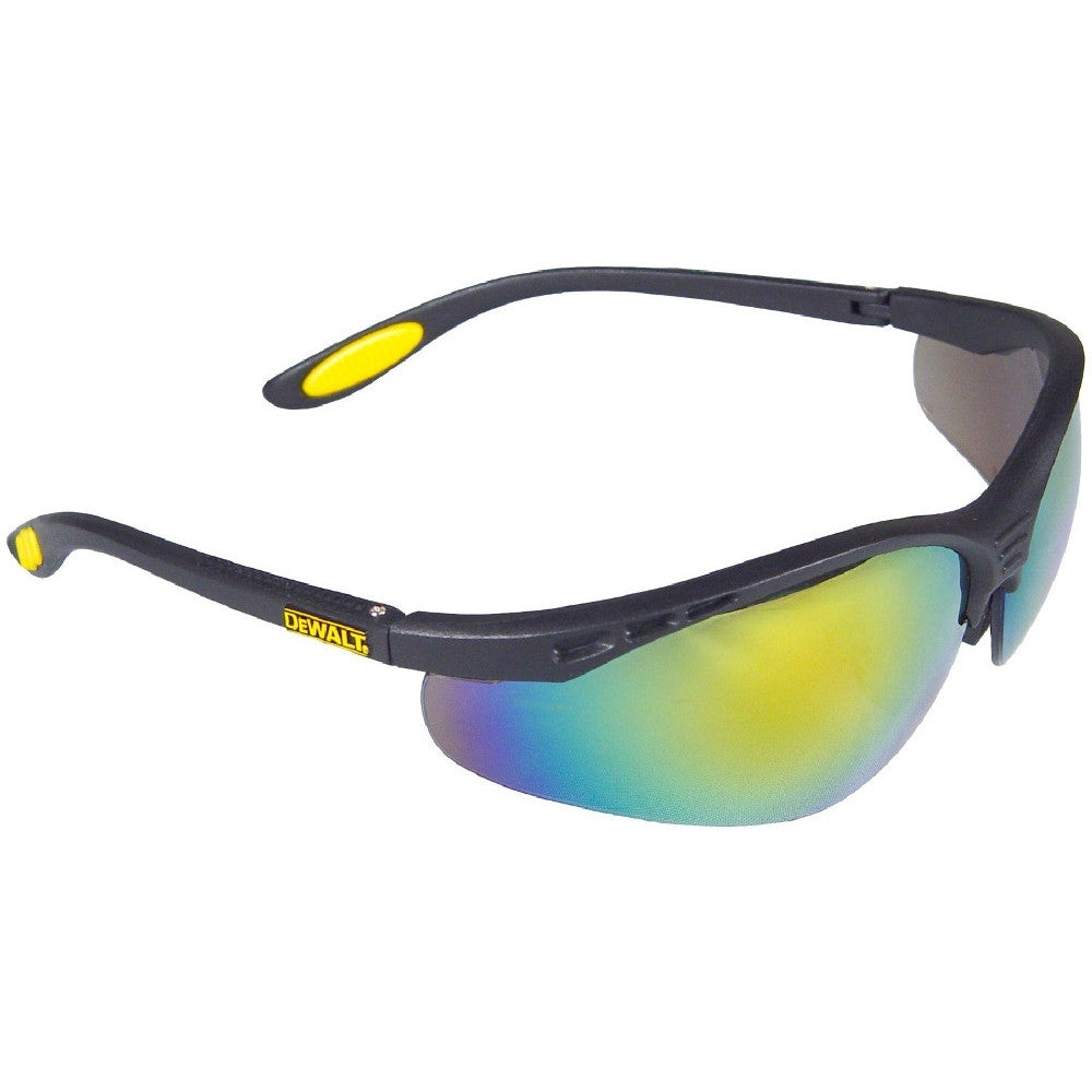 Dewalt Mens DeWalt Reinforcer Semi-Frame Safety Glasses