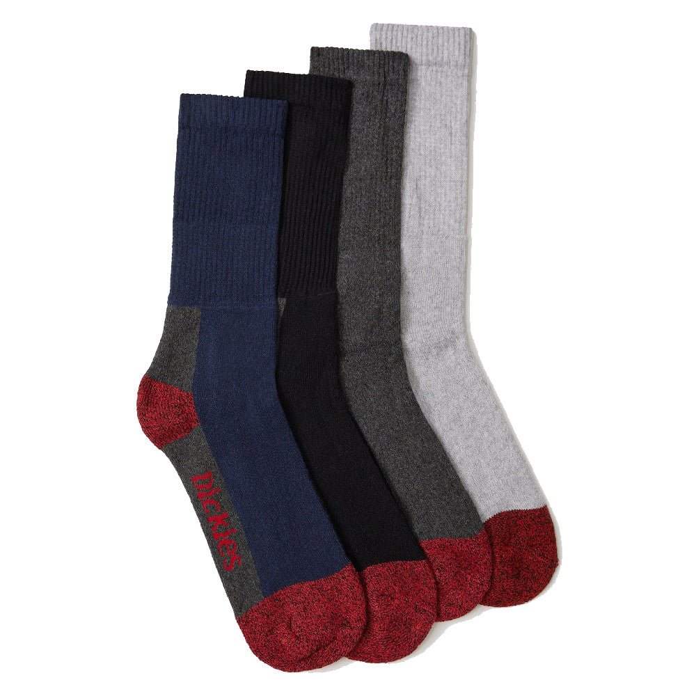 Dickies Mens Cushion Workwear Crew Socks