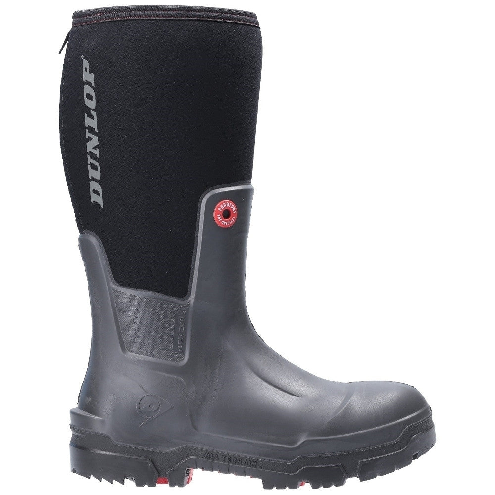Dunlop Mens Snugboot Pioneer Slip On Wellington Boots