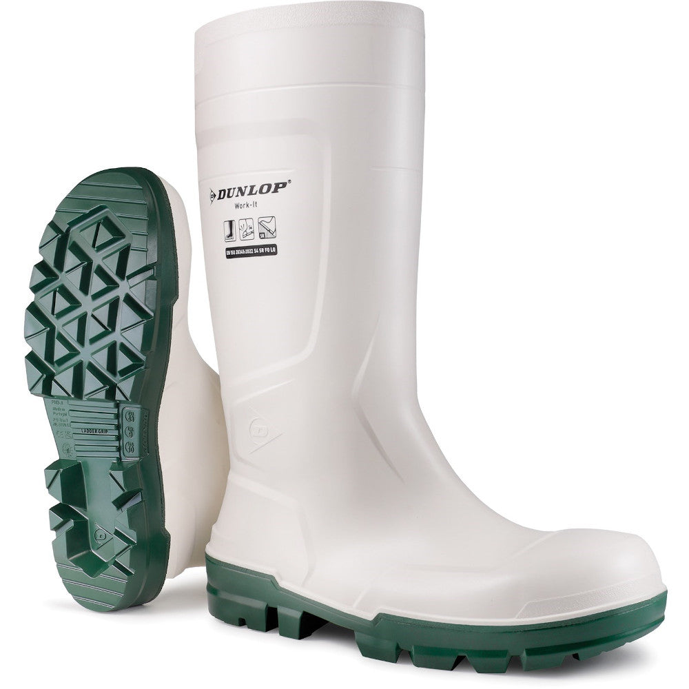 Dunlop Mens Work-It Steel Toe Cap Light Safety Wellingtons