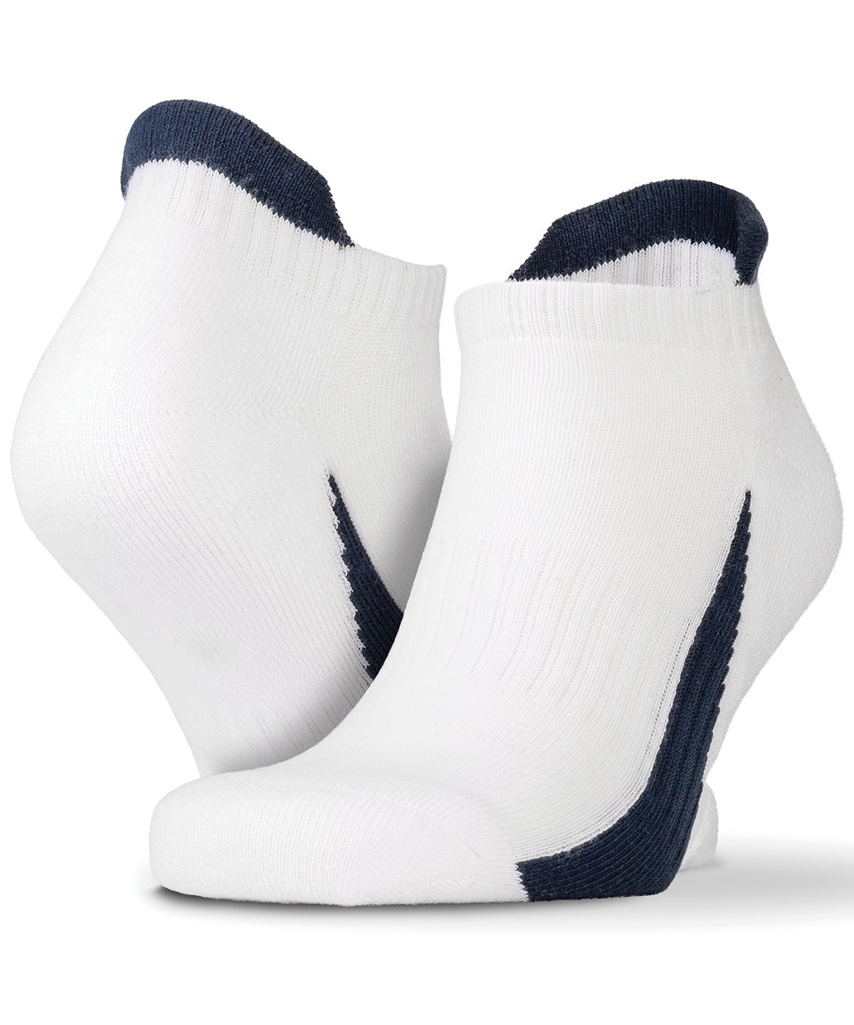 3-pack sports sneaker socks - White/Navy