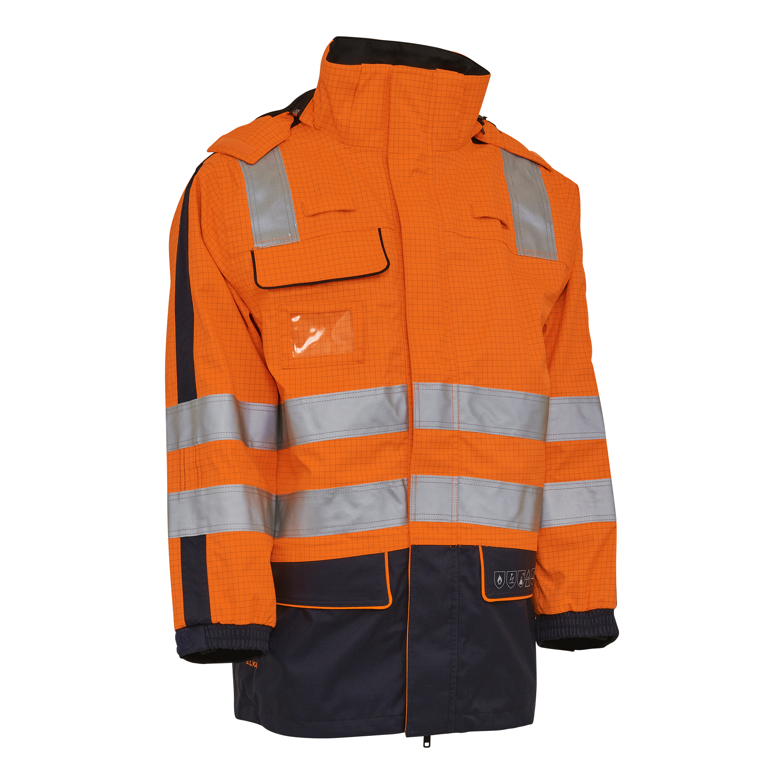 Securetech Multinorm Electric Arc Jacket - Fl.orange/Navy