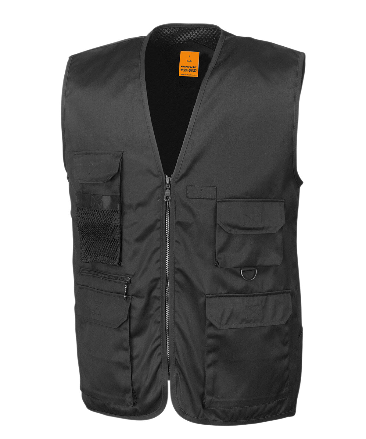 Adventure Safari Waistcoat - Black